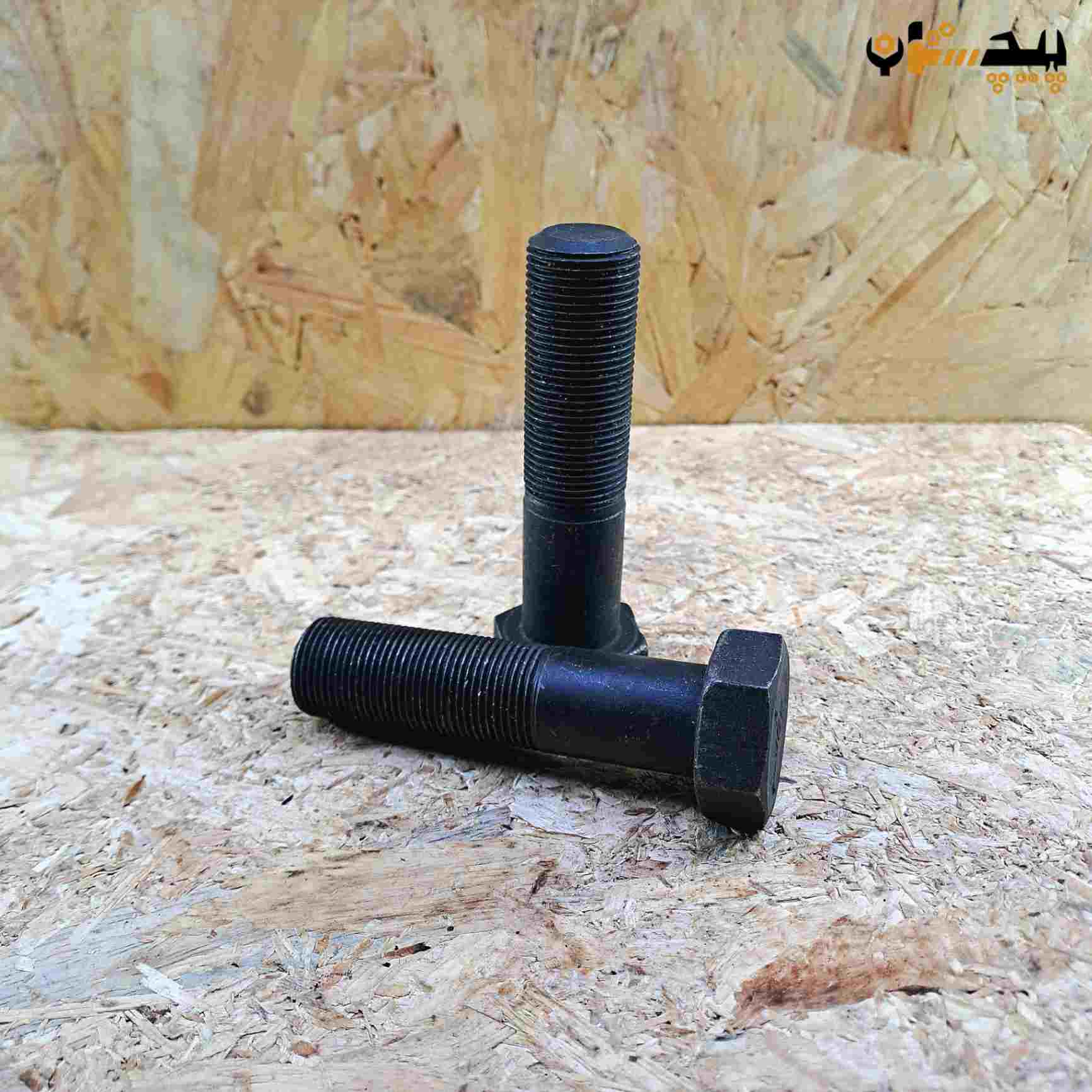 پیچ آچارخور نیم رزوه دنده ریز اینچی  سایز "1 طول "4 (معادل میلیمتر 100×25)