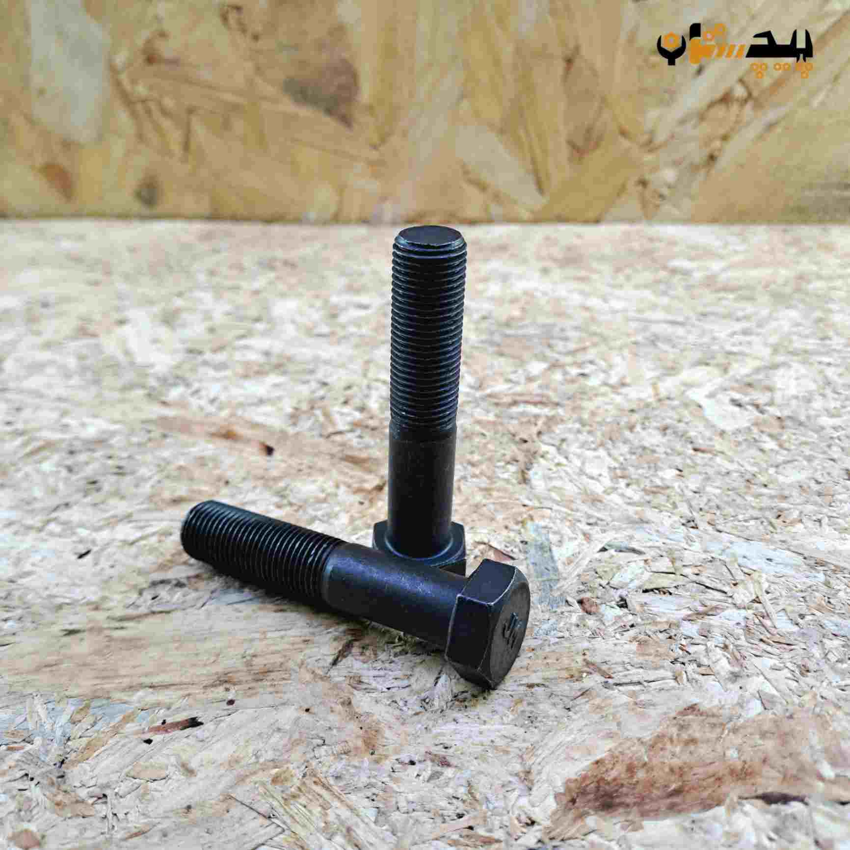 پیچ آچارخور نیم رزوه دنده ریز اینچی  سایز "1/2 طول "1/2-2 (معادل میلیمتر 63×12.5)