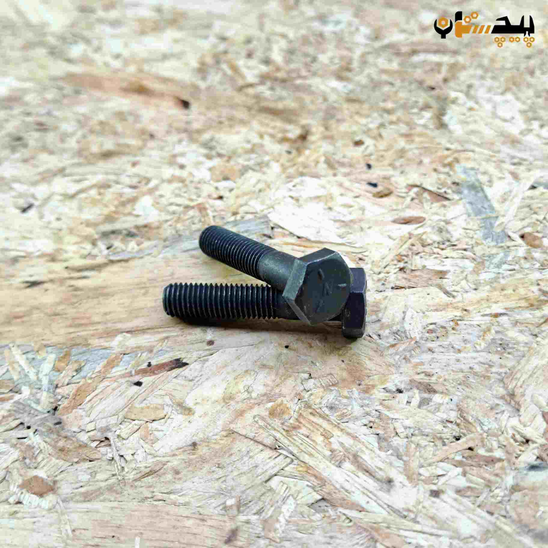 پیچ آچارخور نیم رزوه دنده ریز اینچی  سایز "1/4 طول "1/4-1 (معادل میلیمتر 32×6)