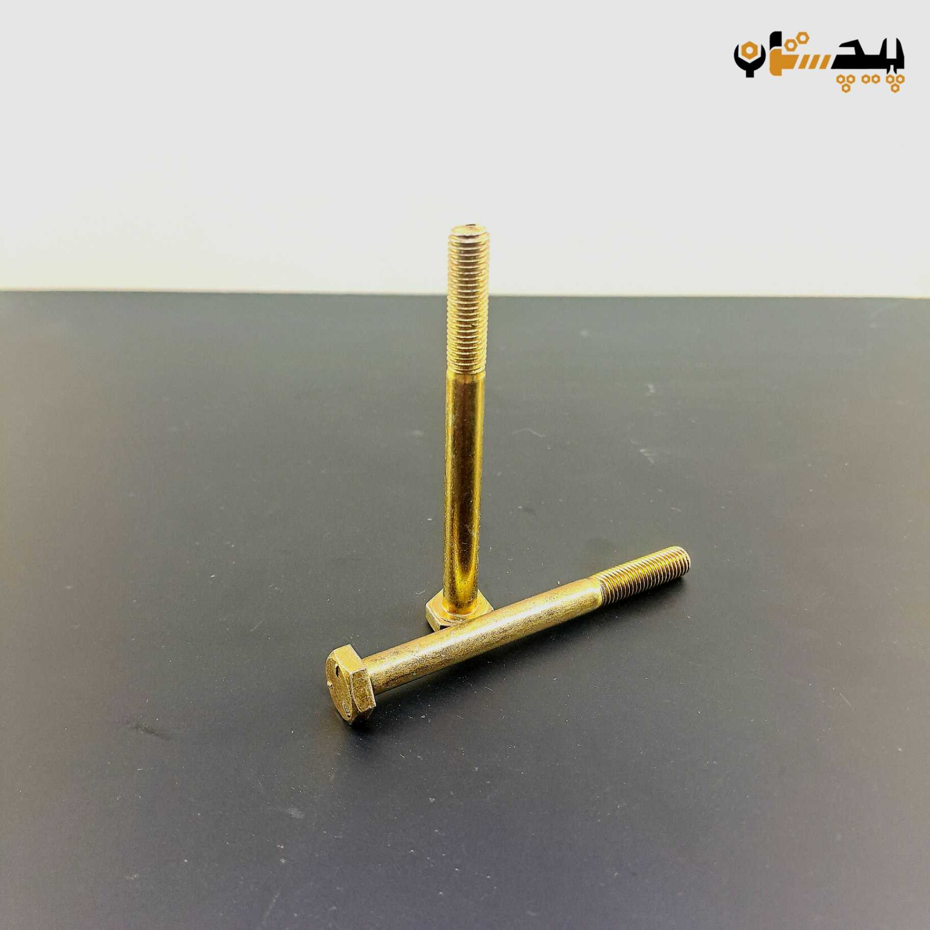 پیچ آچارخور نیم رزوه دنده ریز اینچی  سایز "1/4 طول "3 (معادل میلیمتر 75×6)