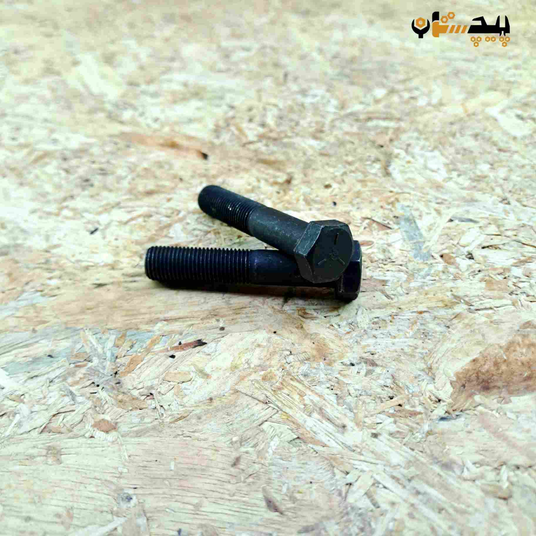 پیچ آچارخور نیم رزوه دنده ریز اینچی  سایز "3/8 طول "2 (معادل میلیمتر 50×9.5)