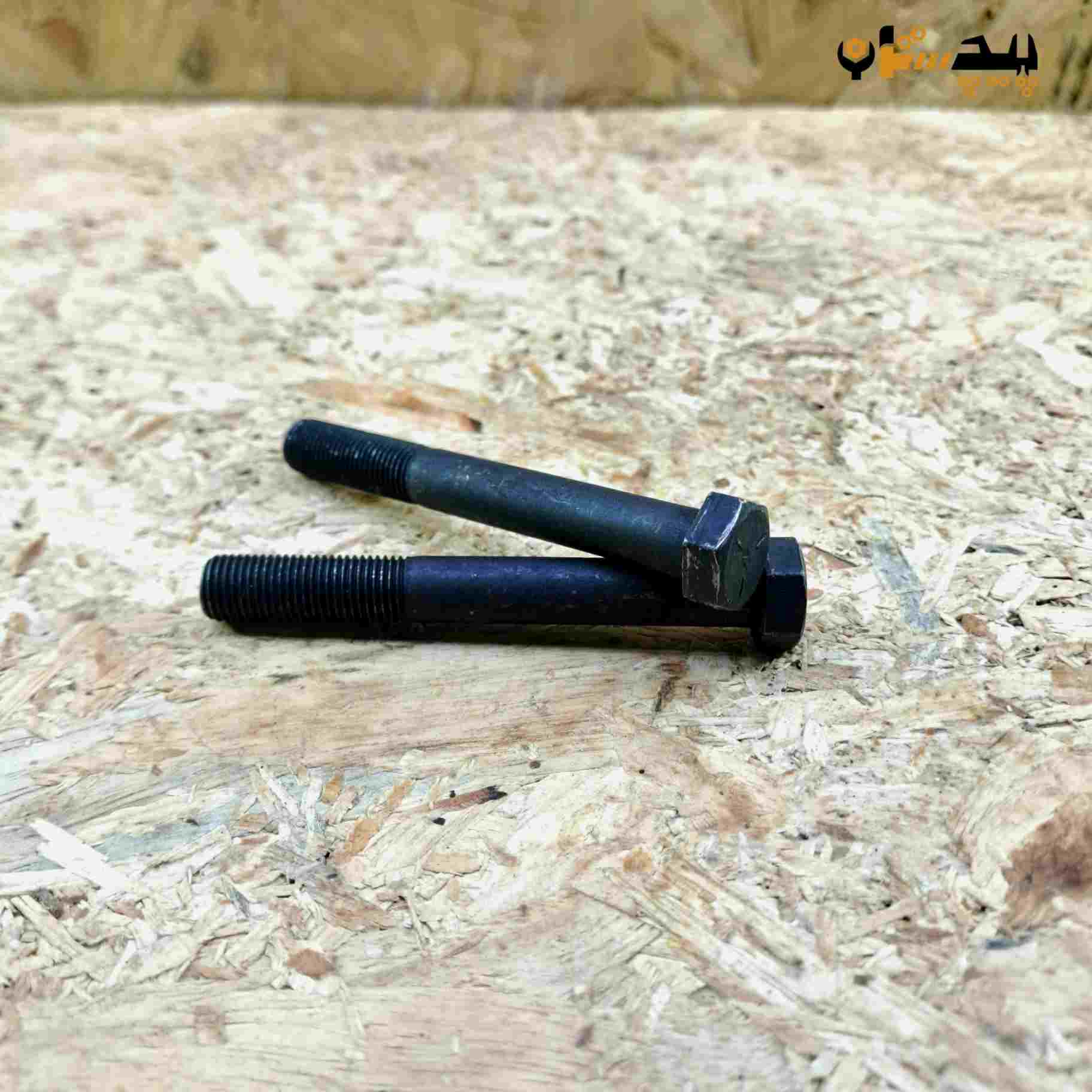 پیچ آچارخور نیم رزوه دنده ریز اینچی  سایز "3/8 طول "3 (معادل میلیمتر 75×9.5)