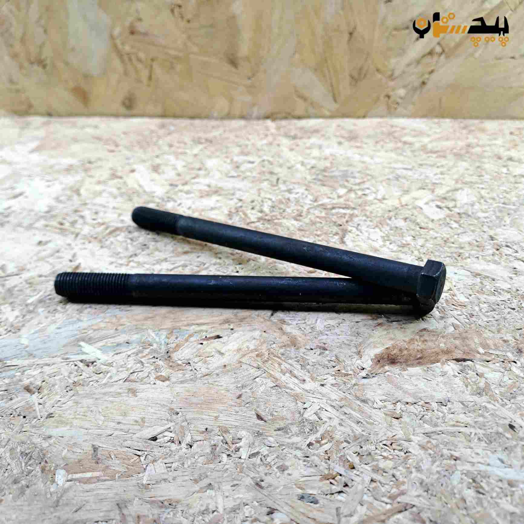 پیچ آچارخور نیم رزوه دنده ریز اینچی  سایز "7/16 طول "6 (معادل میلیمتر 150×11)