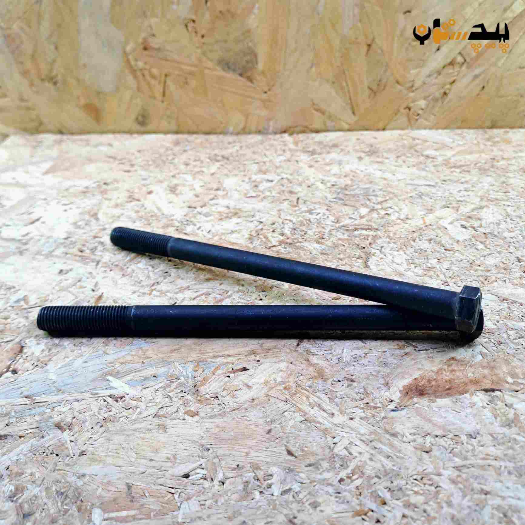 پیچ آچارخور نیم رزوه دنده ریز اینچی  سایز "7/16 طول "7 (معادل میلیمتر 175×11)