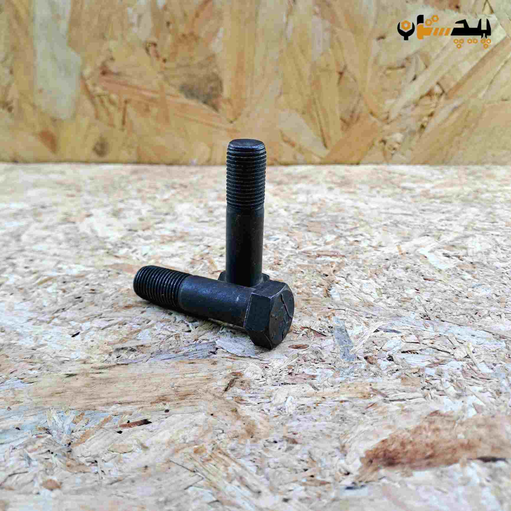 پیچ آچارخور نیم رزوه دنده ریز اینچی  سایز "9/16 طول "2 (معادل میلیمتر 50×14)