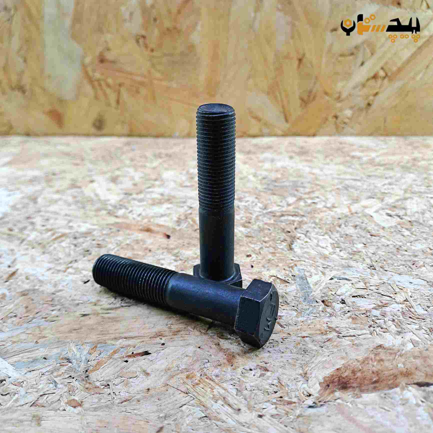 پیچ آچارخور نیم رزوه دنده ریز اینچی  سایز "9/16 طول "3 (معادل میلیمتر 75×14)