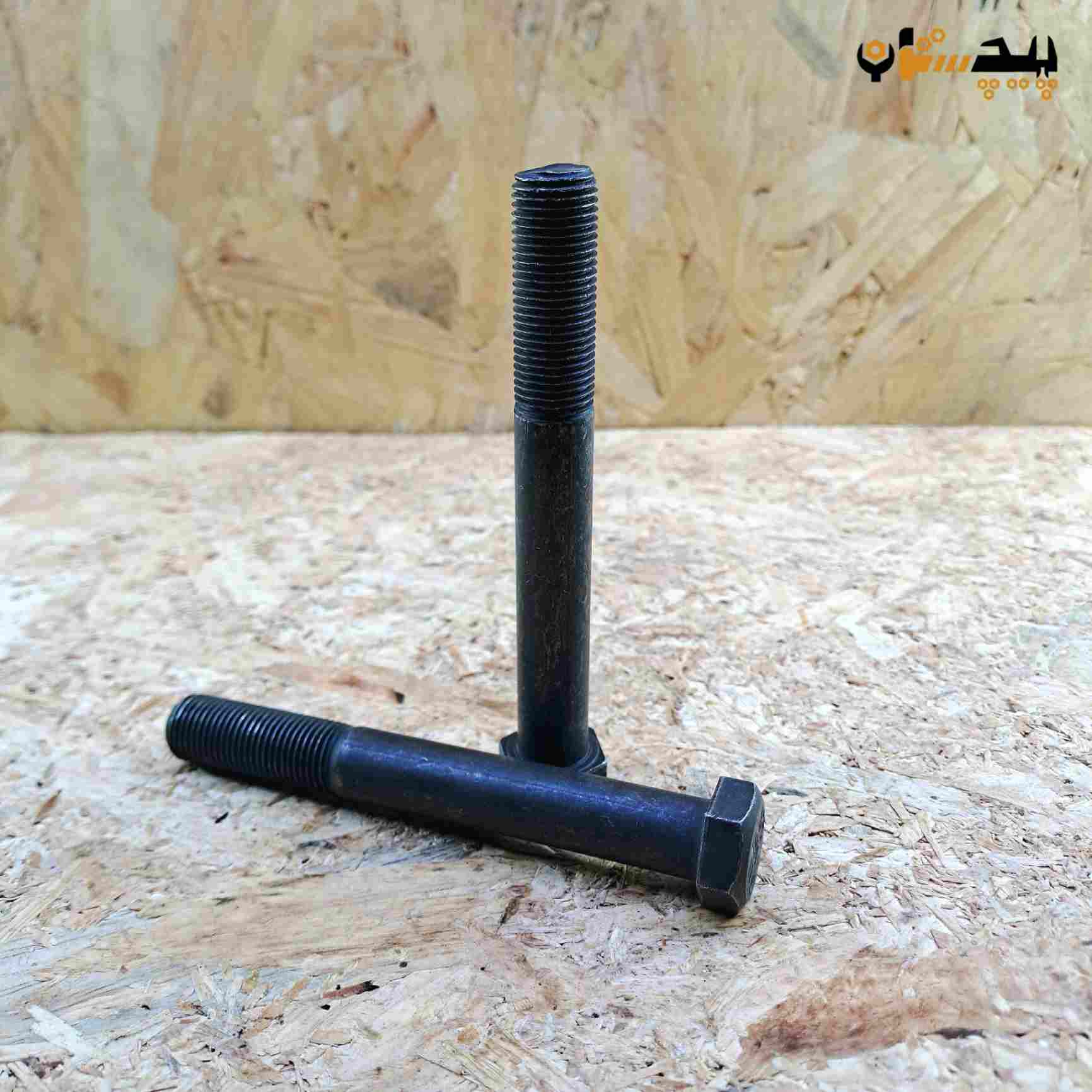 پیچ آچارخور نیم رزوه دنده ریز اینچی  سایز "9/16 طول "1/2-4 (معادل میلیمتر 110×14)