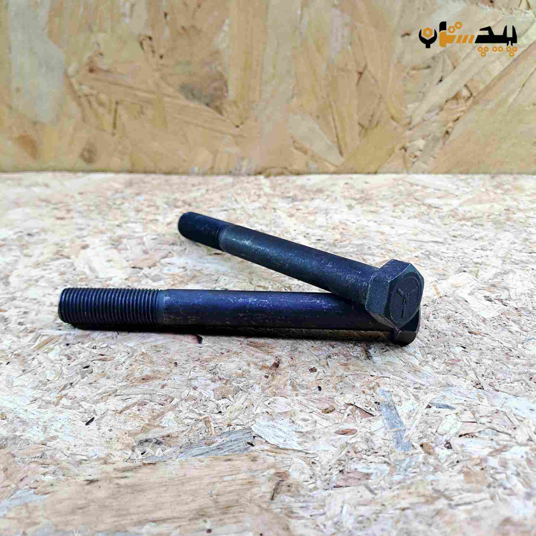 پیچ آچارخور نیم رزوه دنده ریز اینچی  سایز "9/16 طول "5 (معادل میلیمتر 125×14)