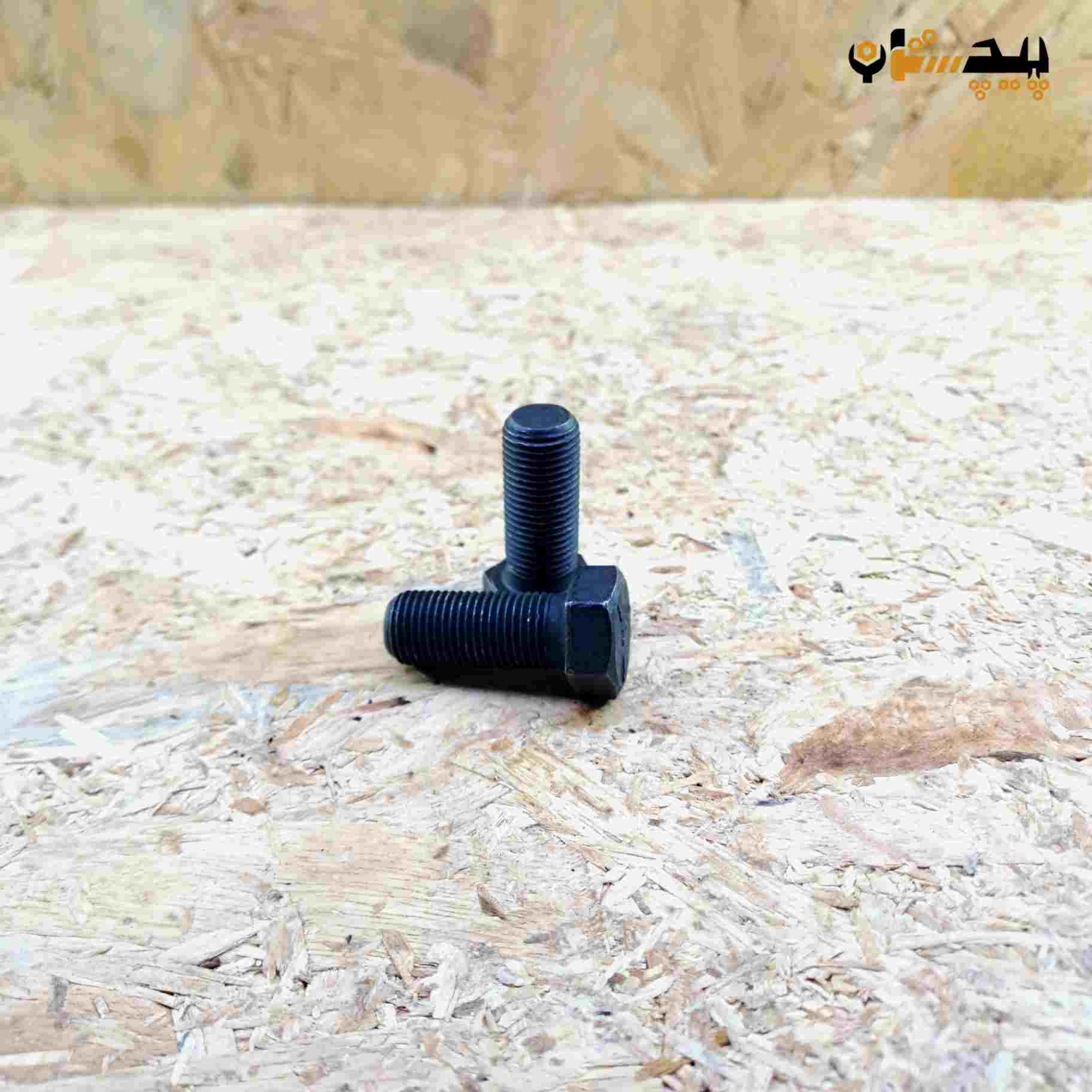 پیچ آچارخور تمام رزوه دنده ریز اینچی  سایز "1/2 طول "1/4-1 (معادل میلیمتر 32×12.5)