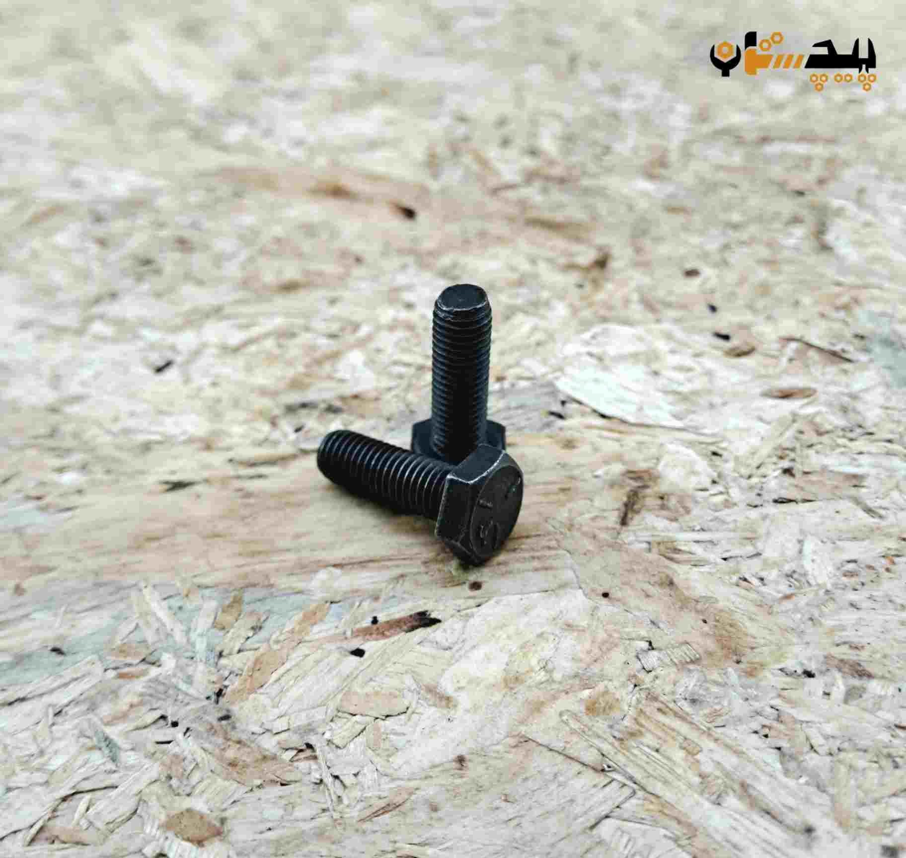 پیچ آچارخور تمام رزوه دنده ریز اینچی  سایز "1/4 طول "3/4 (معادل میلیمتر 19×6)