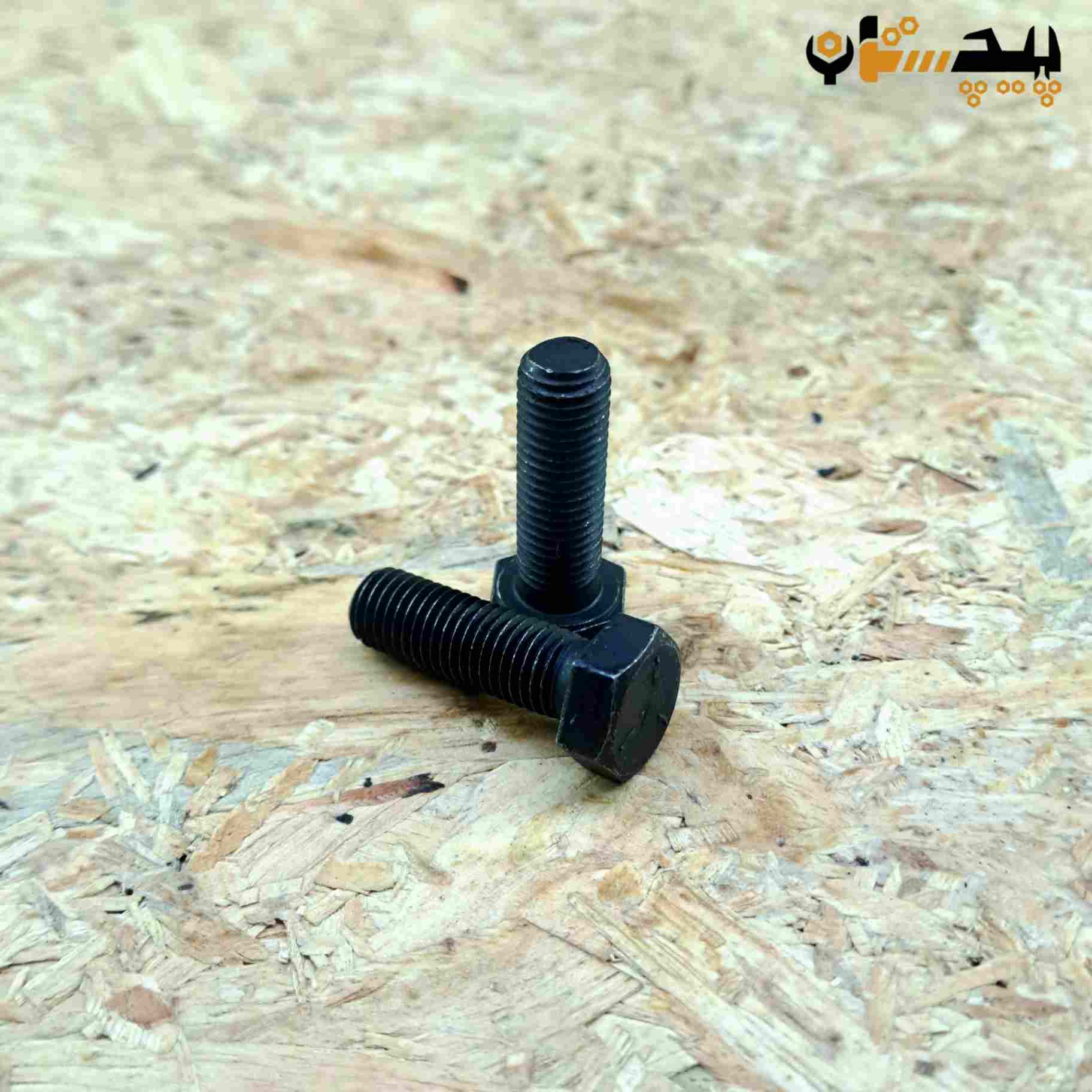 پیچ آچارخور تمام رزوه دنده ریز اینچی  سایز "5/16 طول "1 (معادل میلیمتر 25×8)