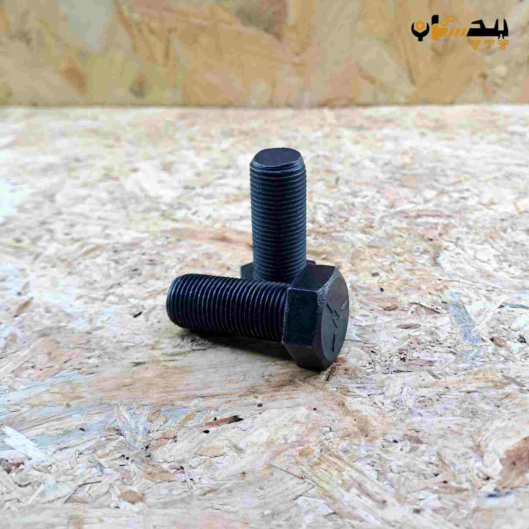 پیچ آچارخور تمام رزوه دنده ریز اینچی  سایز "5/8 طول "1/2-1 (معادل میلیمتر 38×16)