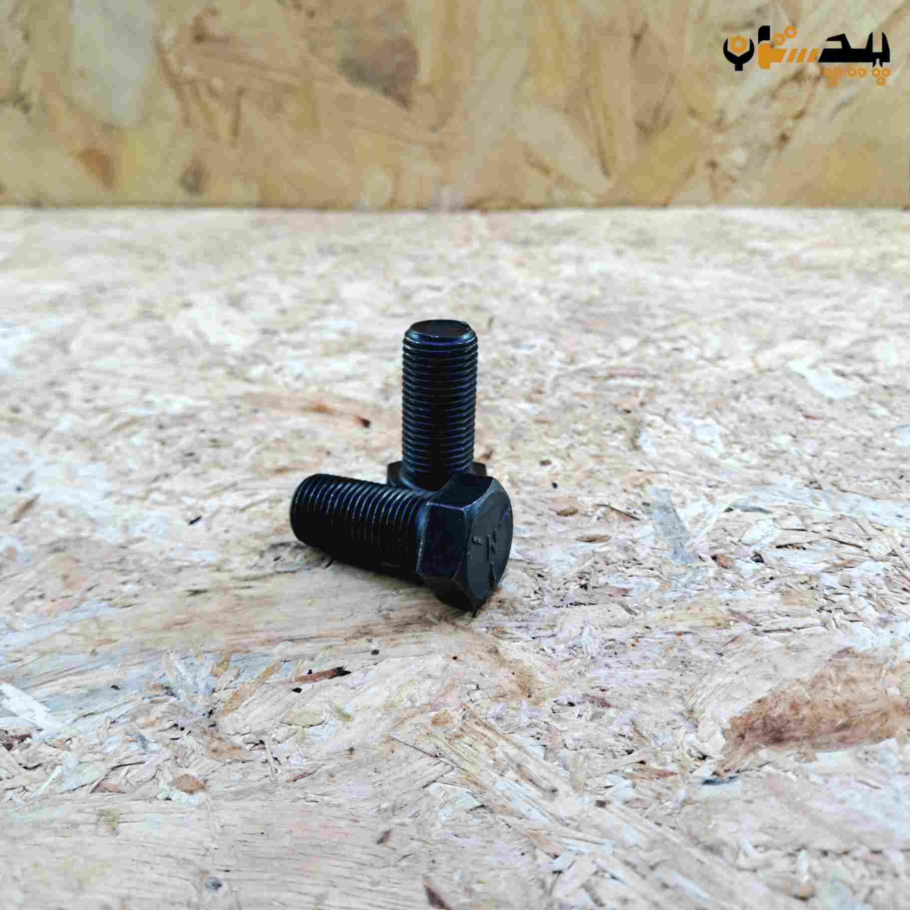 پیچ آچارخور تمام رزوه دنده ریز اینچی  سایز "9/16 طول "1/4-1 (معادل میلیمتر 32×14)