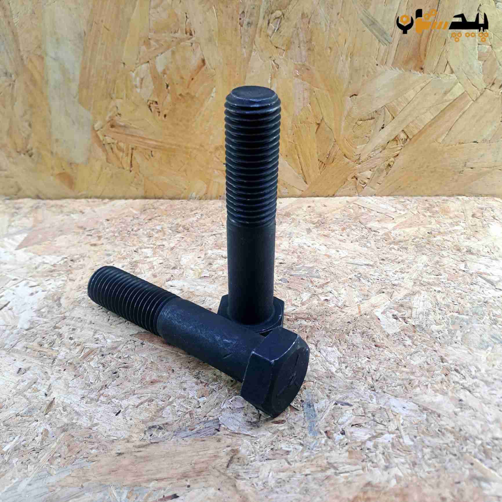 پیچ آچارخور نیم رزوه دنده درشت اینچی  سایز "1 طول "5 (معادل میلیمتر 125×25)