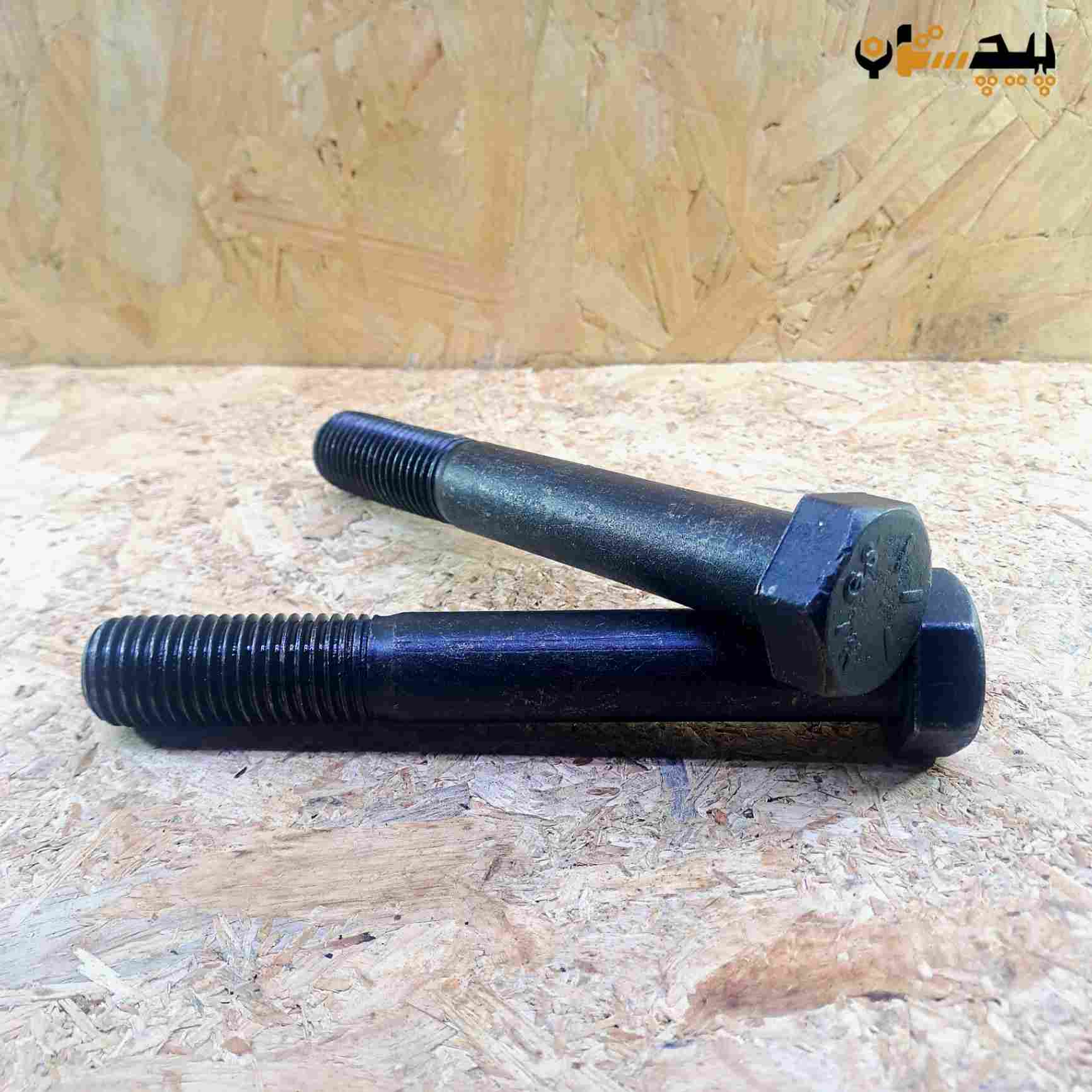 پیچ آچارخور نیم رزوه دنده درشت اینچی  سایز "1 طول "7 (معادل میلیمتر 175×25)