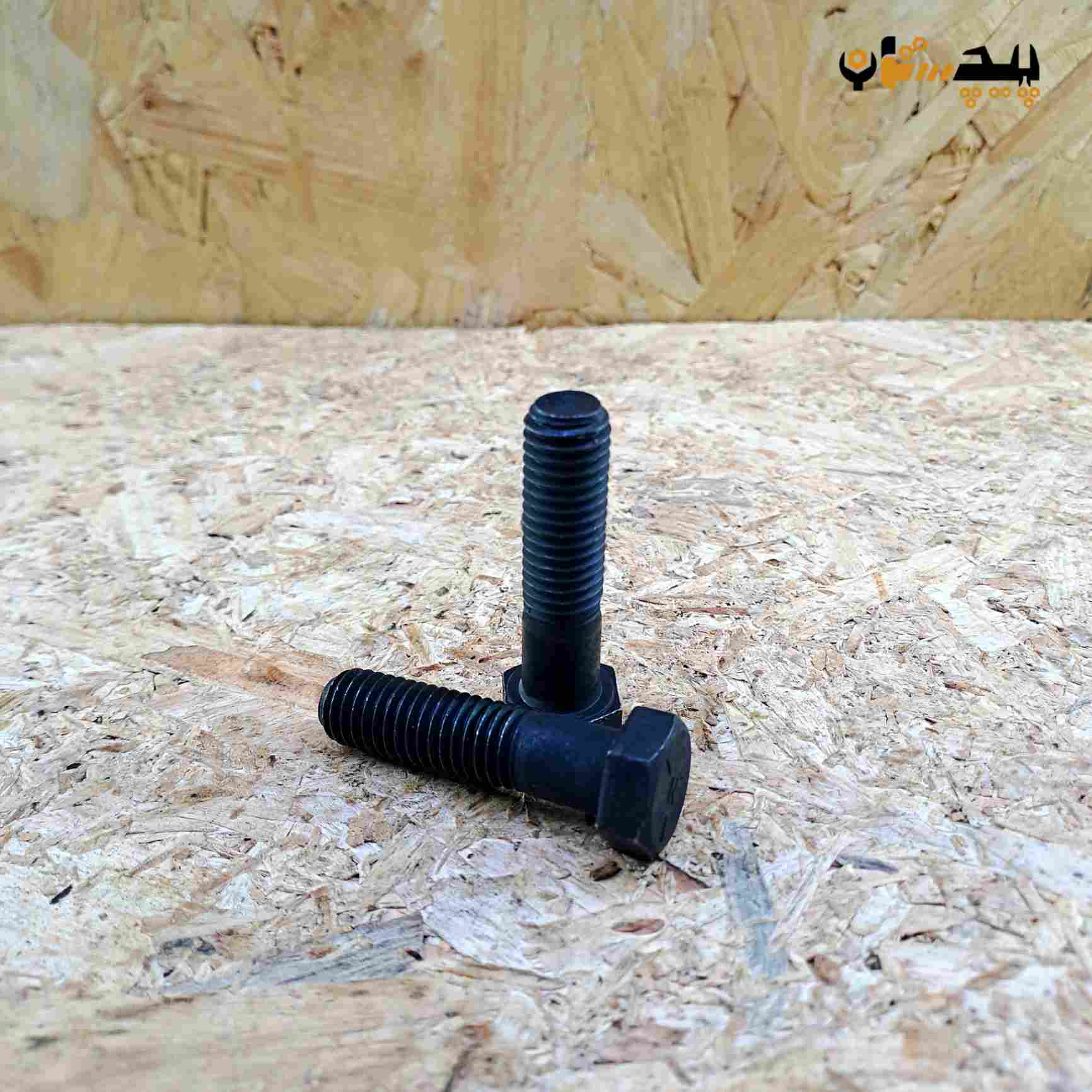 پیچ آچارخور نیم رزوه دنده درشت اینچی  سایز "1/2 طول "2 (معادل میلیمتر 50×12.5)