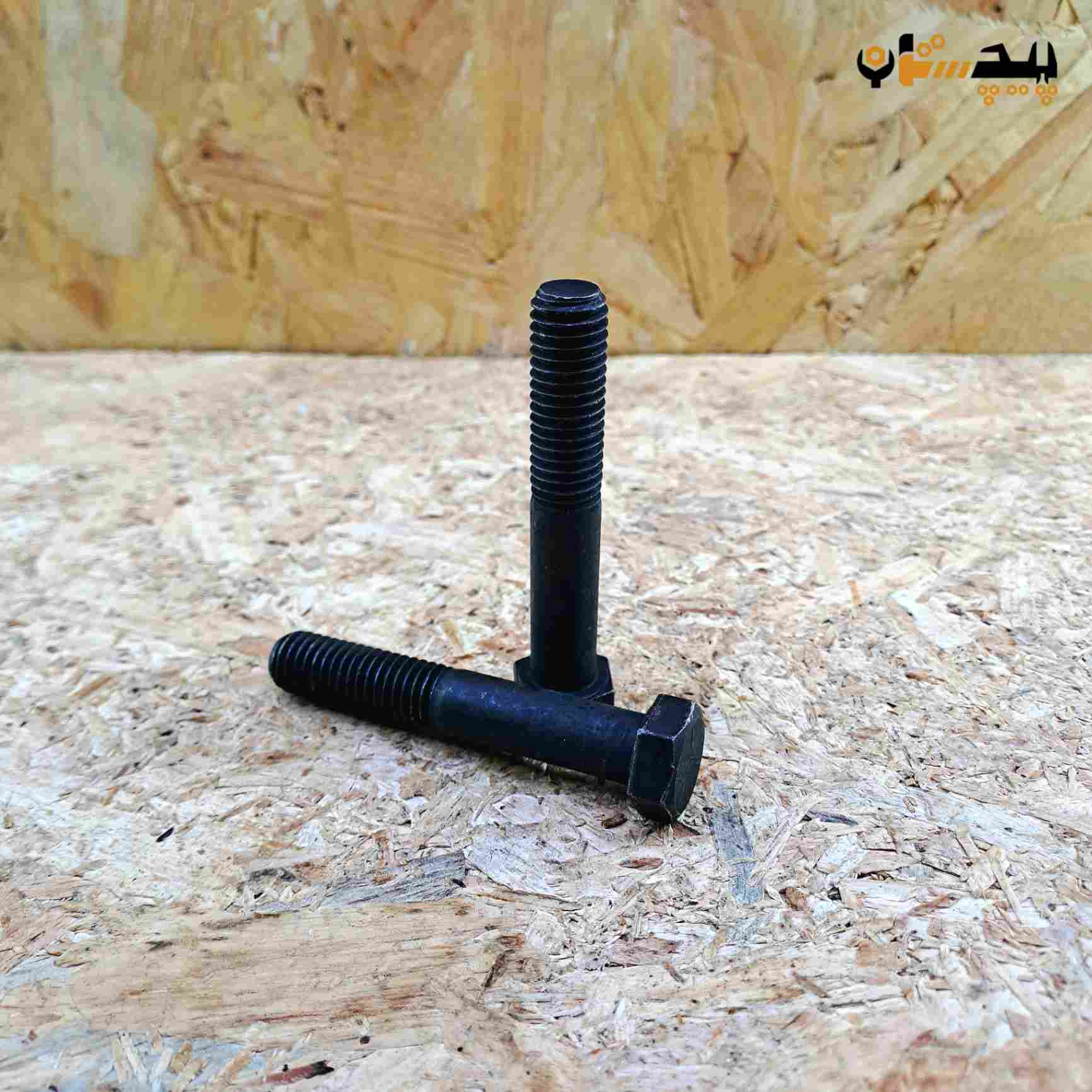 پیچ آچارخور نیم رزوه دنده درشت اینچی  سایز "1/2 طول "3 (معادل میلیمتر 75×12.5)