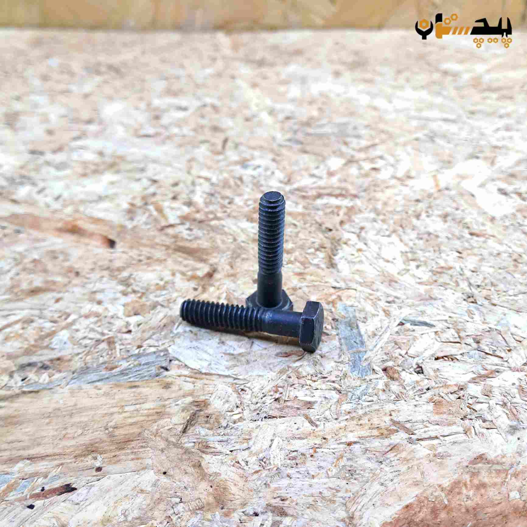 پیچ آچارخور نیم رزوه دنده درشت اینچی  سایز "1/4 طول "1/4-1 (معادل میلیمتر 32×6)