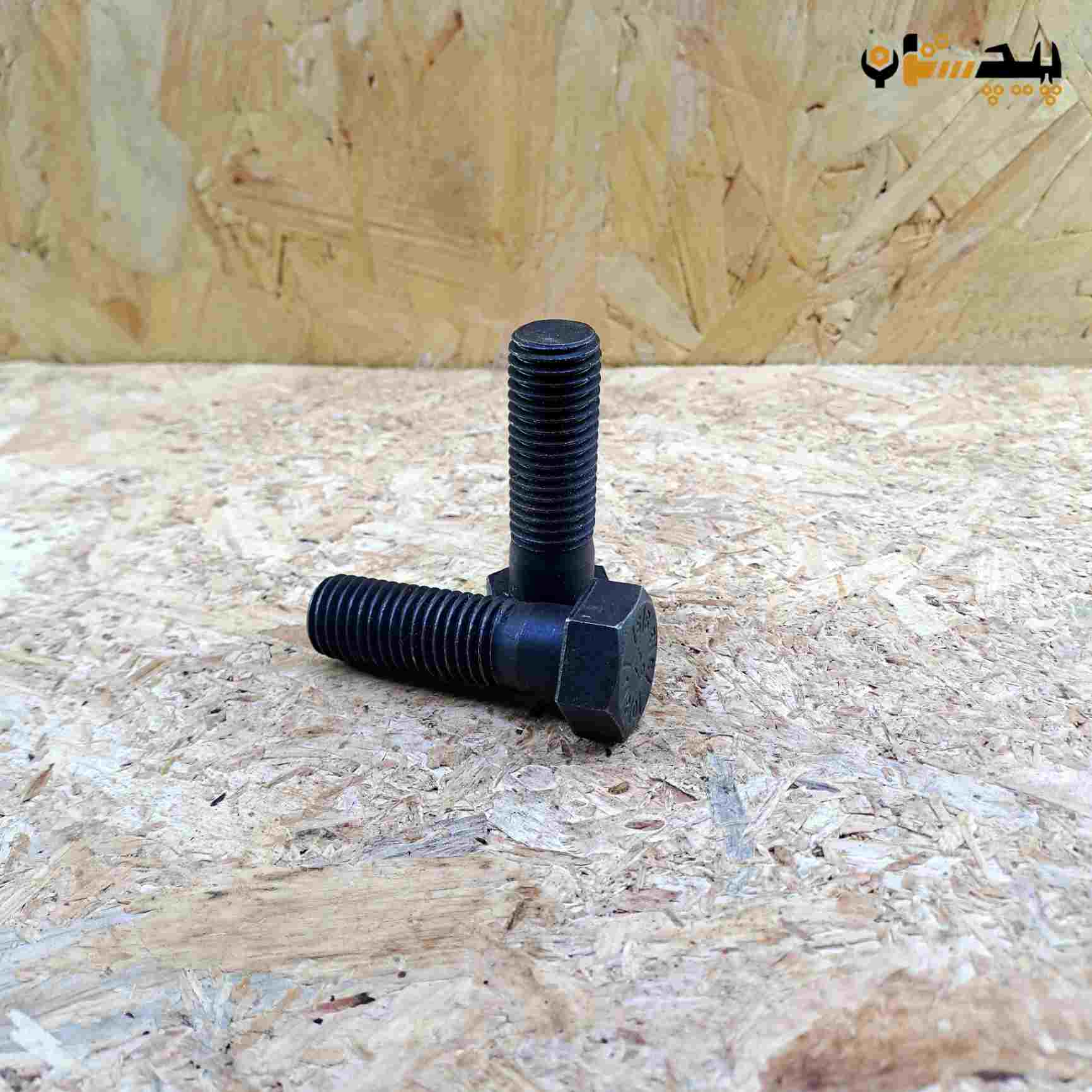 پیچ آچارخور نیم رزوه دنده درشت اینچی  سایز "3/4 طول "1/2-2 (معادل میلیمتر 63×19)