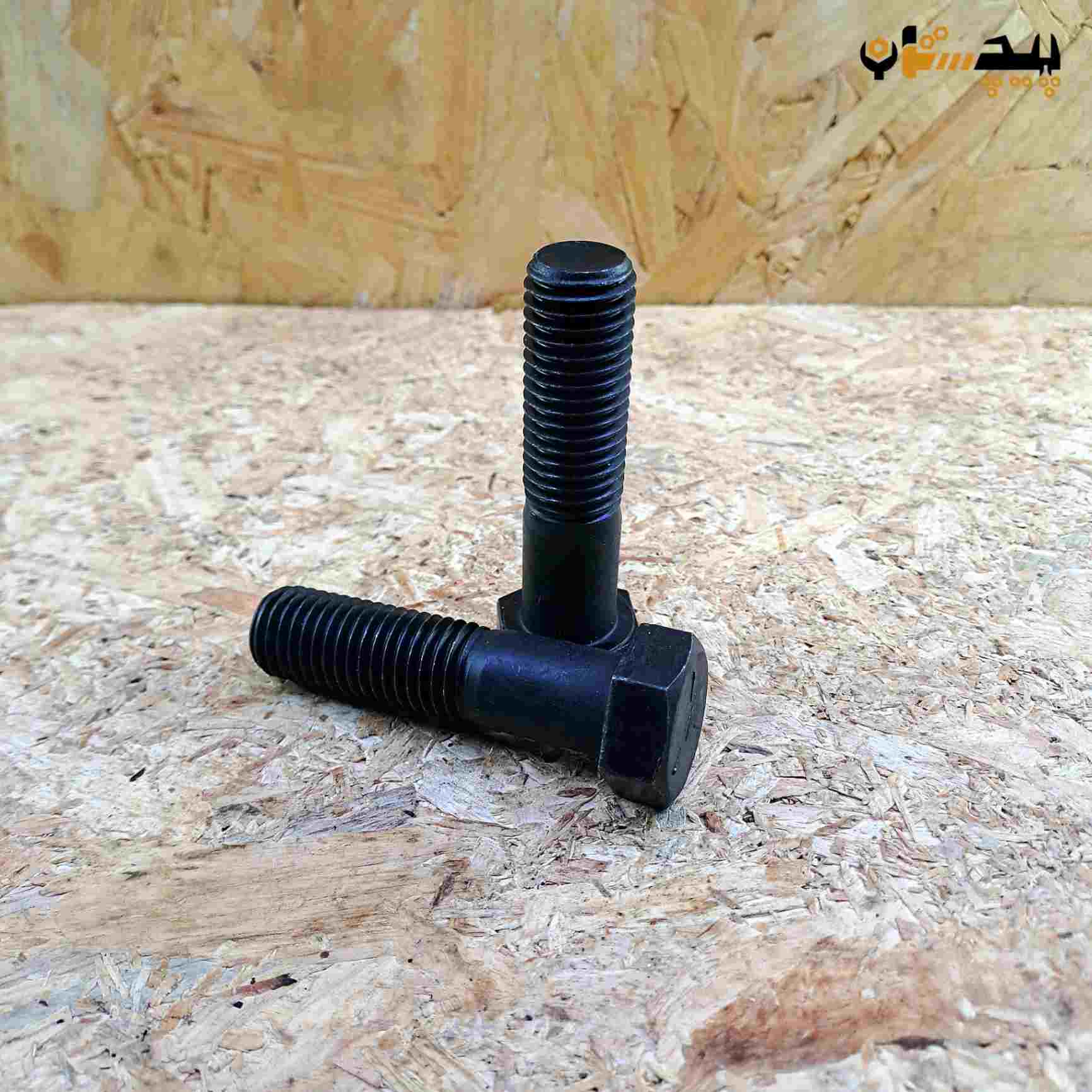 پیچ آچارخور نیم رزوه دنده درشت اینچی  سایز "3/4 طول "3 (معادل میلیمتر 75×19)