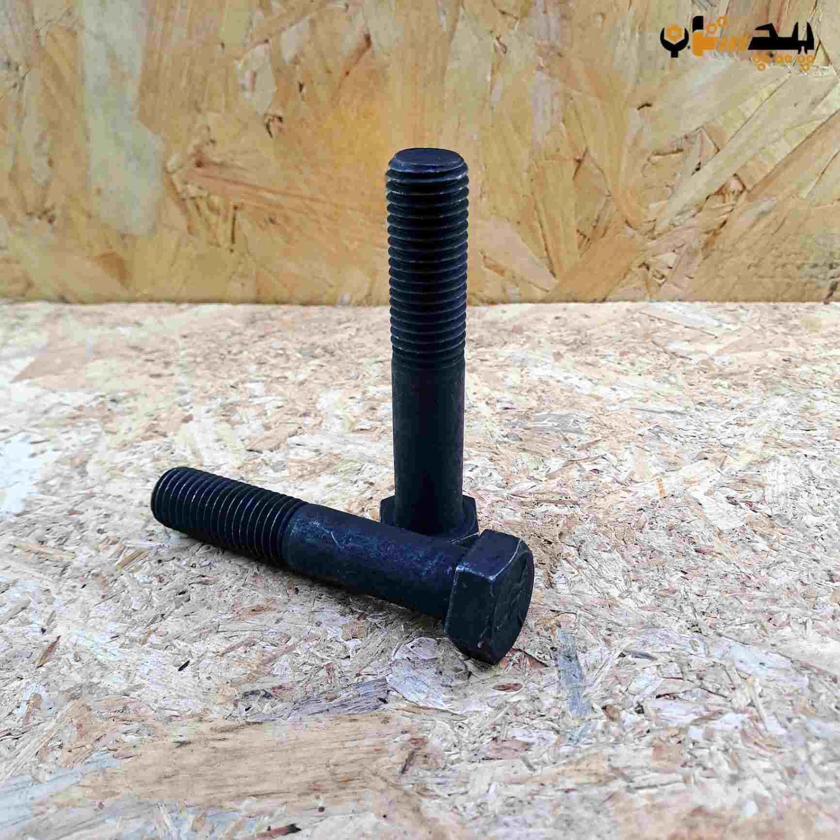پیچ آچارخور نیم رزوه دنده درشت اینچی  سایز "3/4 طول "4 (معادل میلیمتر 100×19)