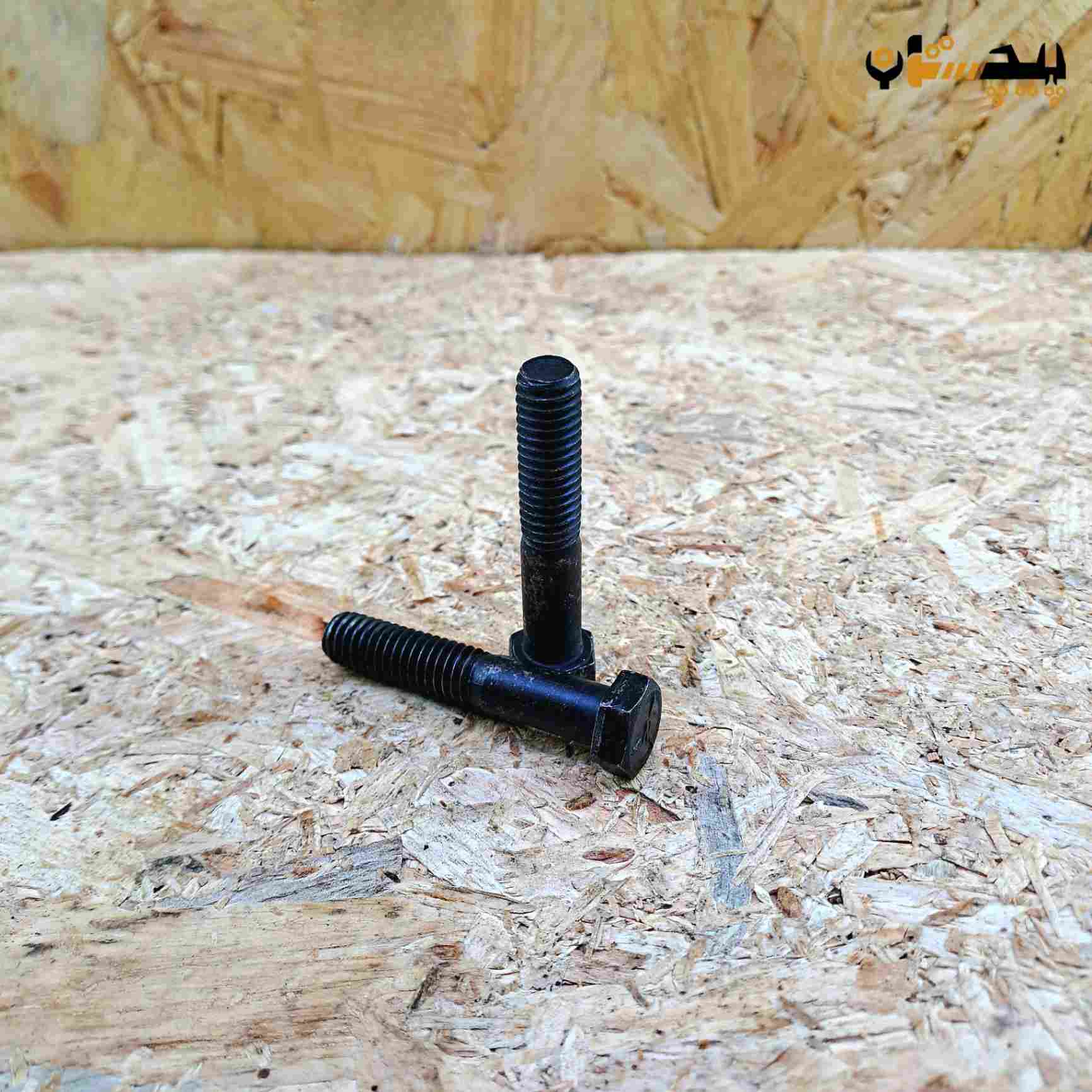 پیچ آچارخور نیم رزوه دنده درشت اینچی  سایز "3/8 طول "2 (معادل میلیمتر 50×9.5)