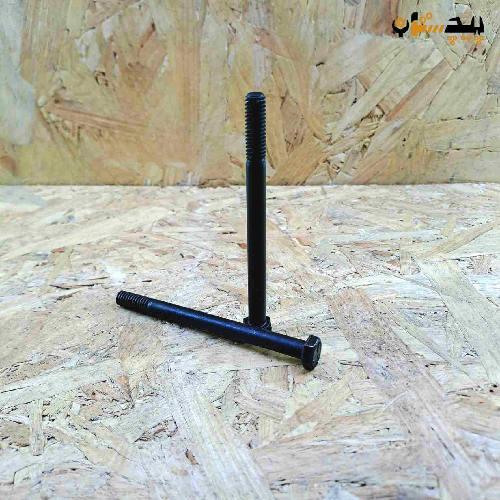 پیچ آچارخور نیم رزوه دنده درشت اینچی  سایز "5/16 طول "5 (معادل میلیمتر 125×8)
