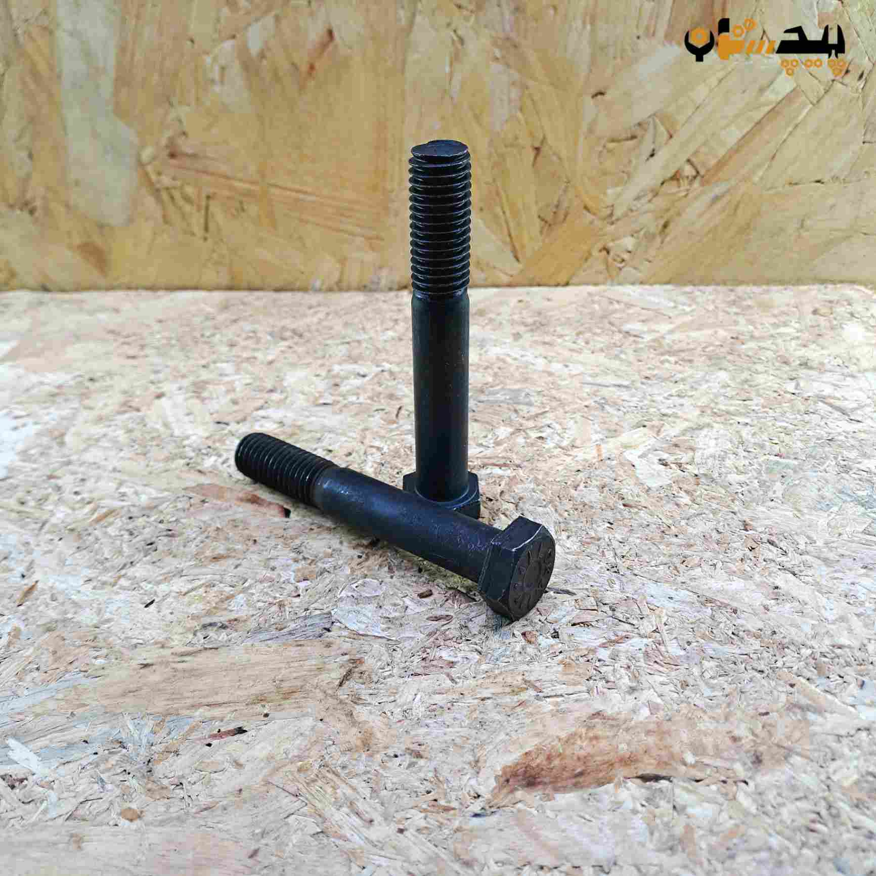 پیچ آچارخور نیم رزوه دنده درشت اینچی  سایز "5/8 طول "4 (معادل میلیمتر 100×16)