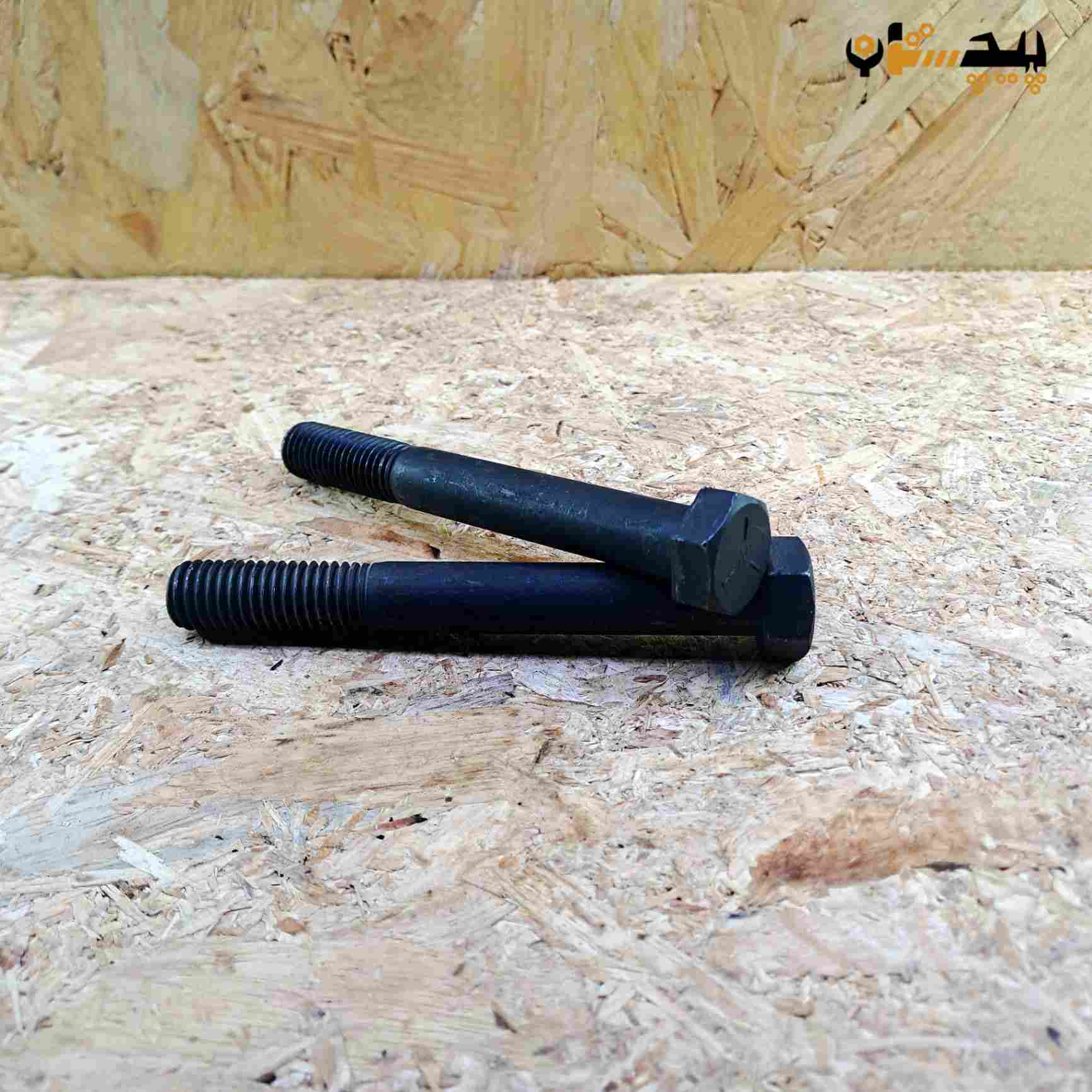 پیچ آچارخور نیم رزوه دنده درشت اینچی  سایز "5/8 طول "1/2-4 (معادل میلیمتر 110×16)