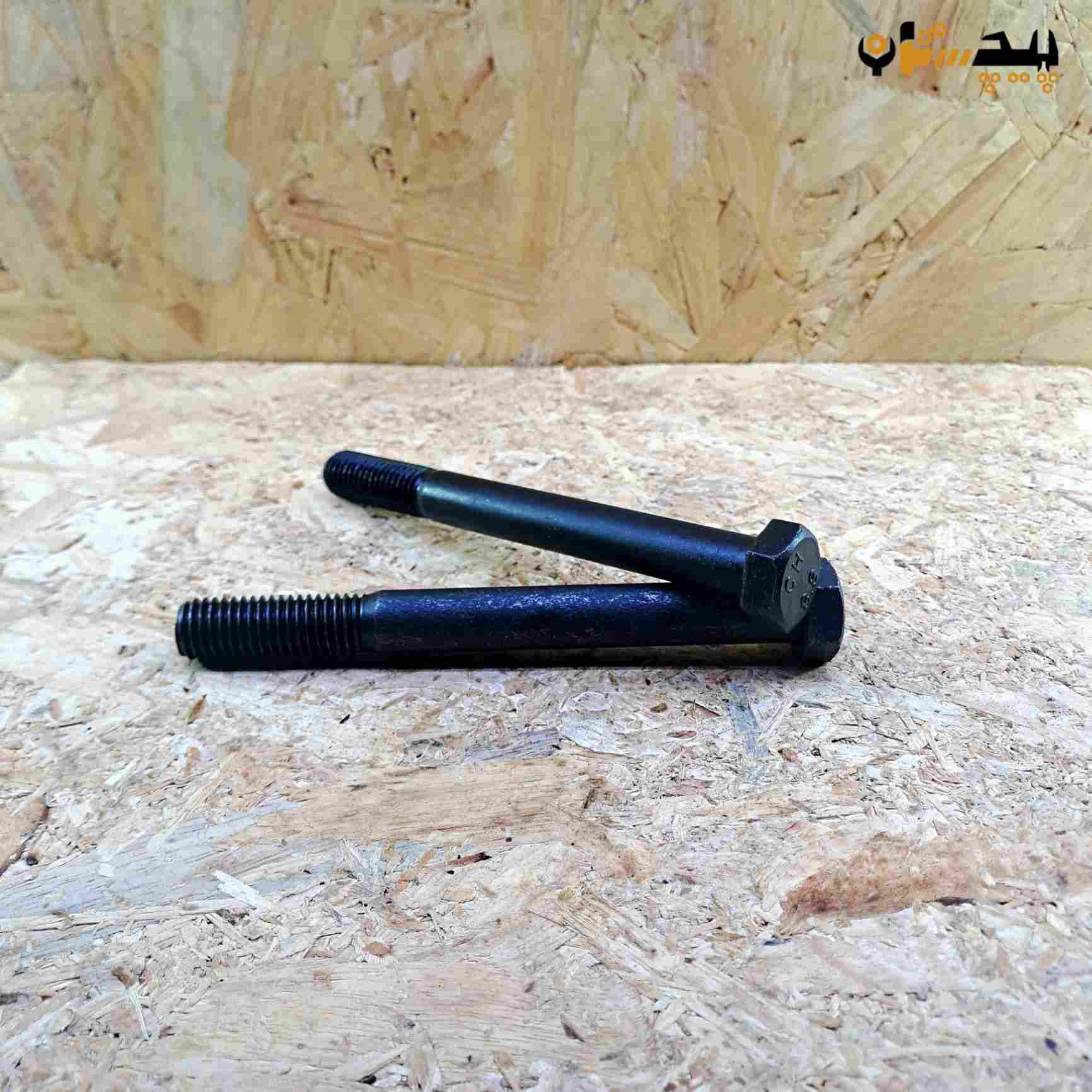 پیچ آچارخور نیم رزوه دنده درشت اینچی  سایز "5/8 طول "6 (معادل میلیمتر 150×16)