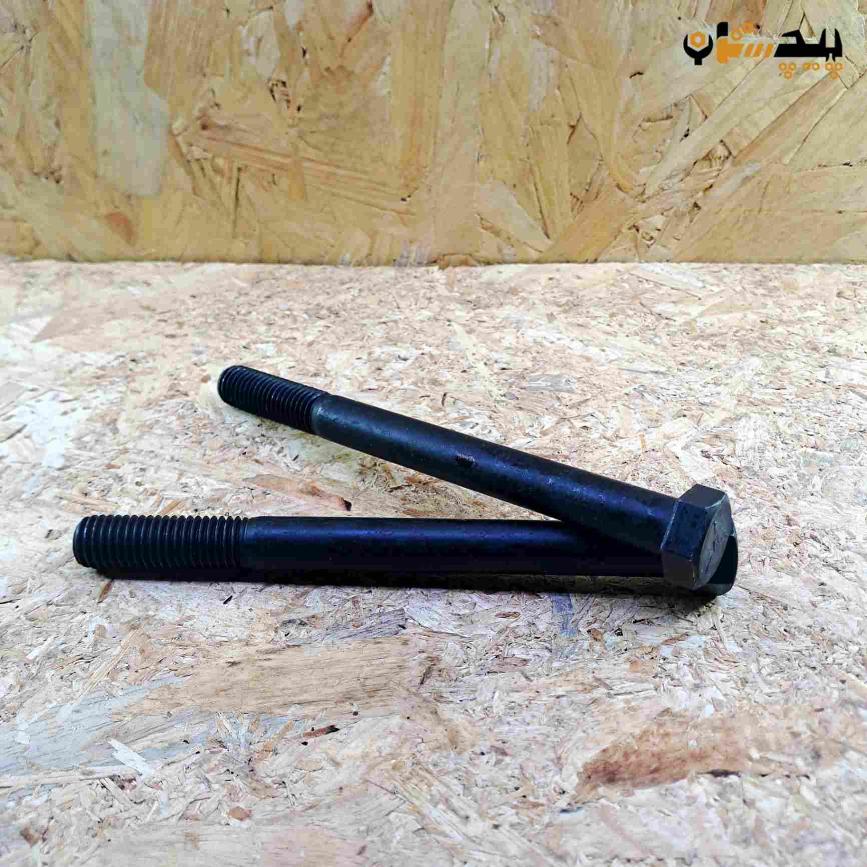 پیچ آچارخور نیم رزوه دنده درشت اینچی  سایز "5/8 طول "7 (معادل میلیمتر 175×16)