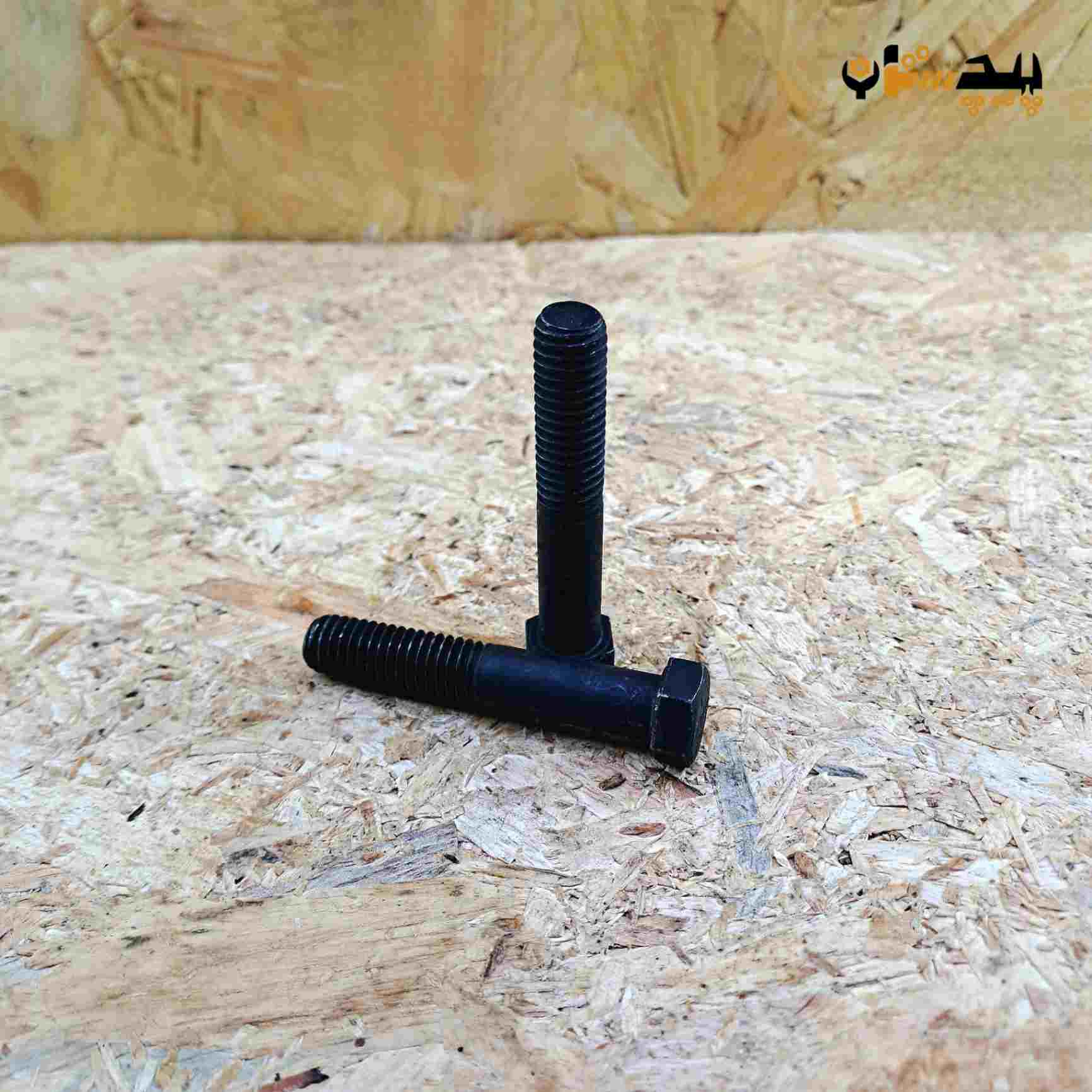 پیچ آچارخور نیم رزوه دنده درشت اینچی  سایز "7/16 طول "1/2-2 (معادل میلیمتر 63×11)