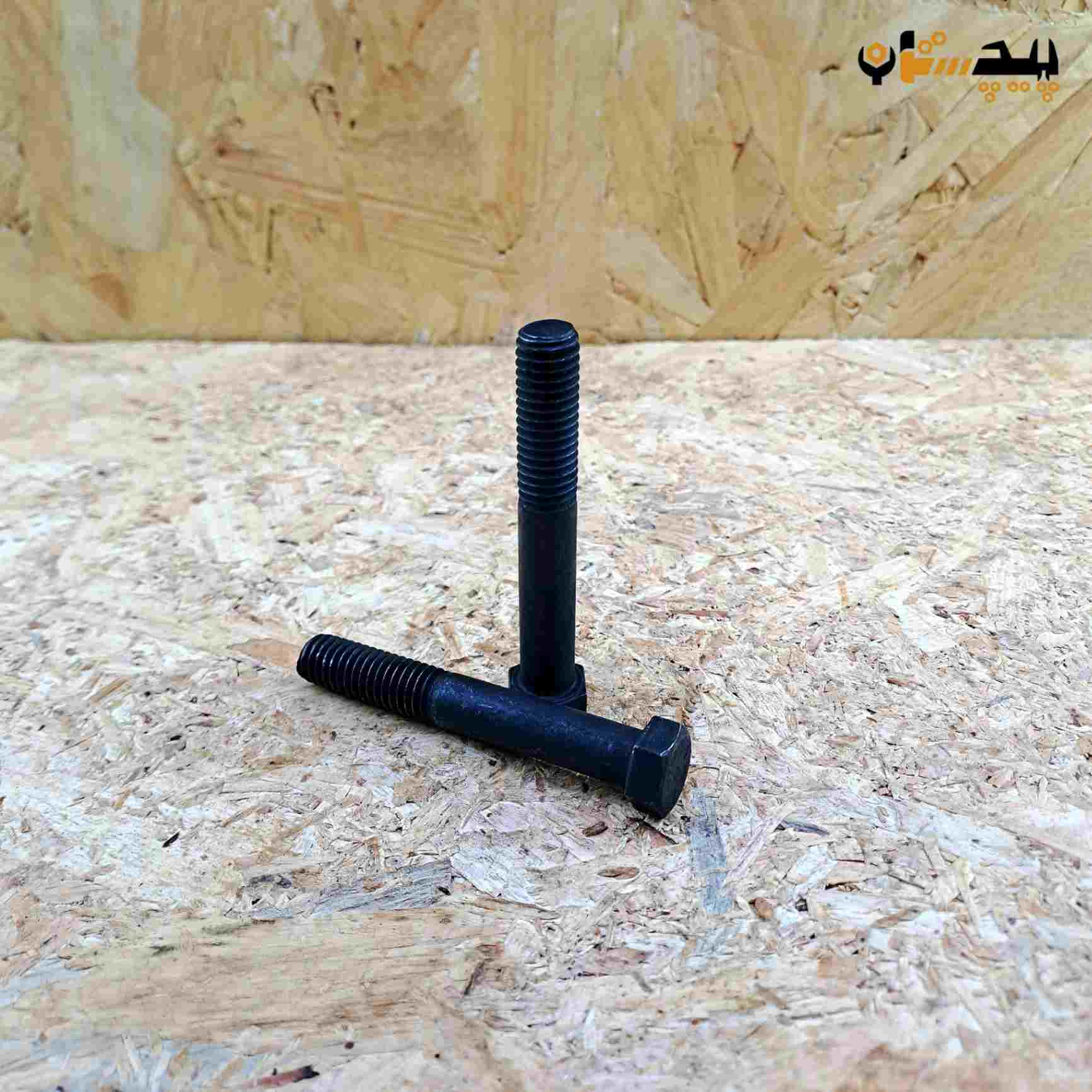 پیچ آچارخور نیم رزوه دنده درشت اینچی  سایز "7/16 طول "3 (معادل میلیمتر 75×11)