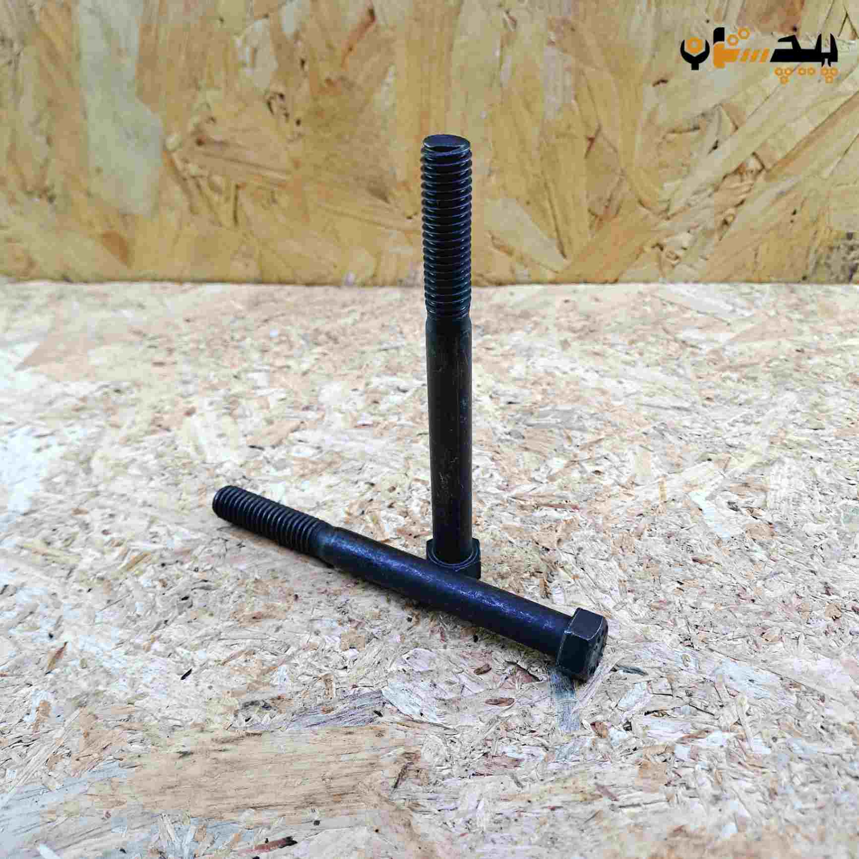 پیچ آچارخور نیم رزوه دنده درشت اینچی  سایز "7/16 طول "1/2-4 (معادل میلیمتر 110×11)