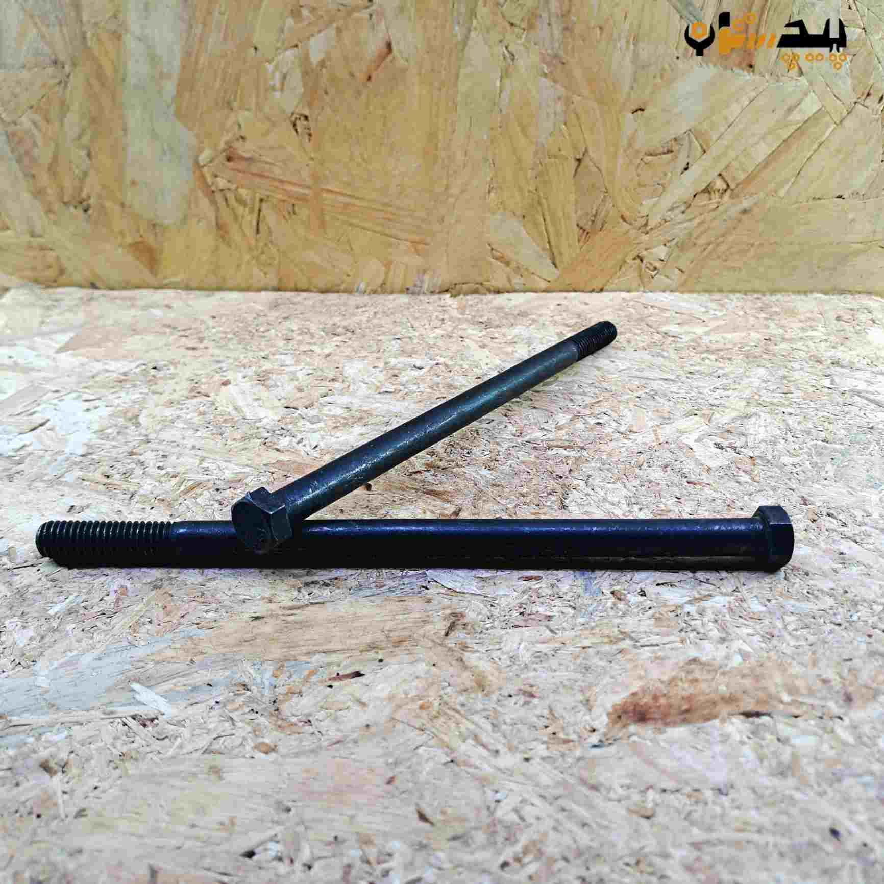 پیچ آچارخور نیم رزوه دنده درشت اینچی  سایز "7/16 طول "8 (معادل میلیمتر 200×11)