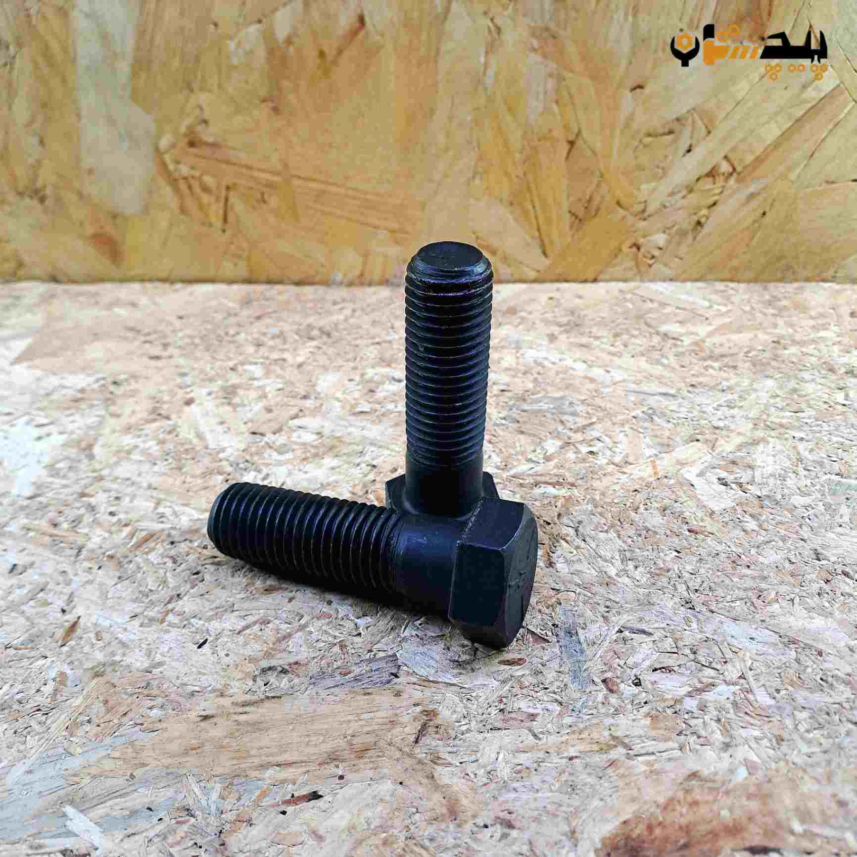 پیچ آچارخور نیم رزوه دنده درشت اینچی  سایز "7/8 طول "3 (معادل میلیمتر 75×22)
