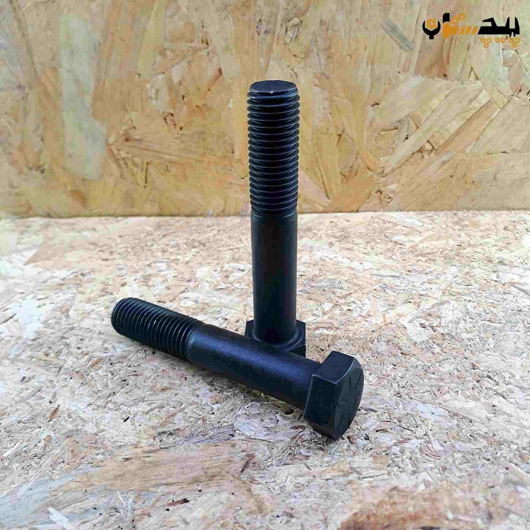 پیچ آچارخور نیم رزوه دنده درشت اینچی  سایز "7/8 طول "5 (معادل میلیمتر 125×22)