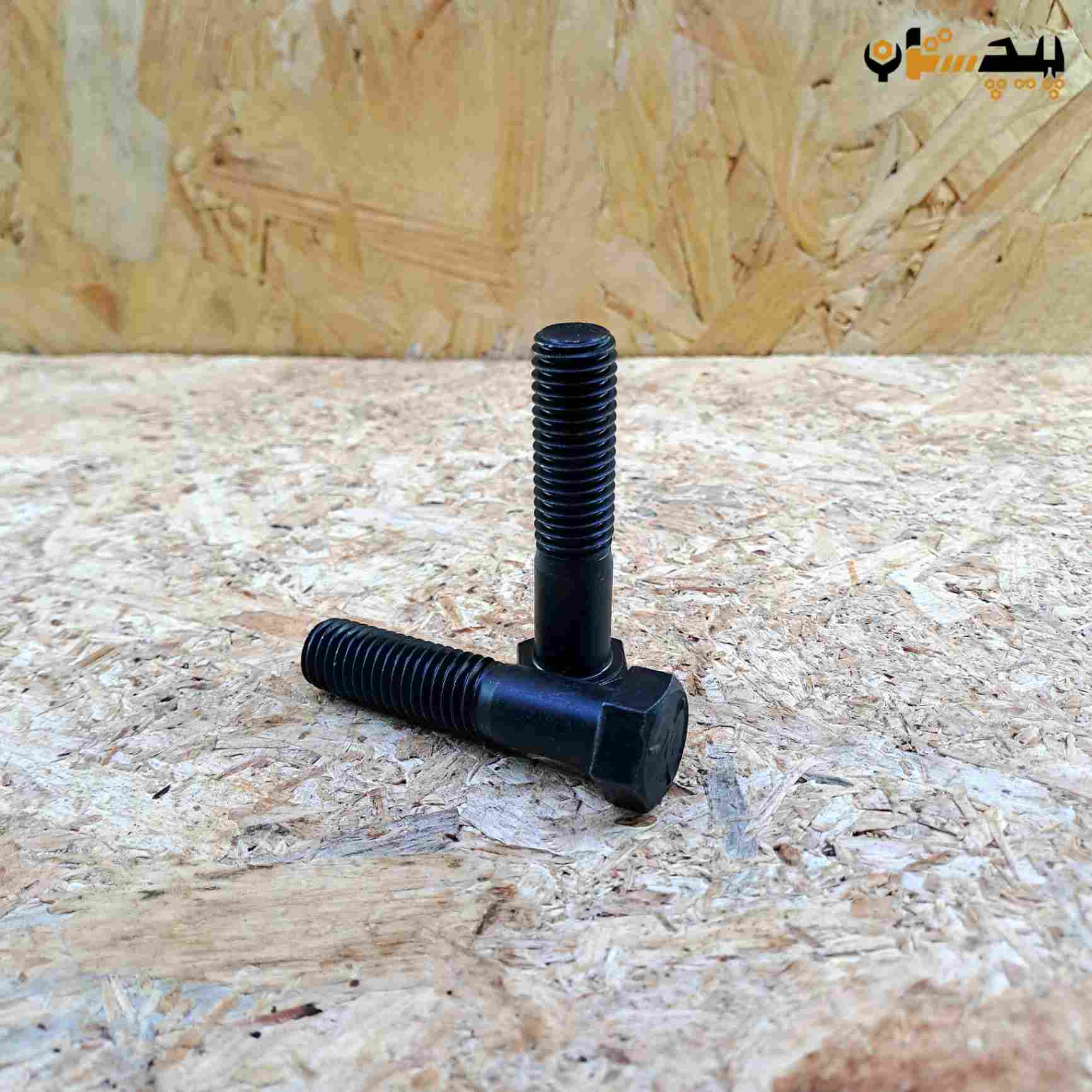 پیچ آچارخور نیم رزوه دنده درشت اینچی  سایز "9/16 طول "1/2-2 (معادل میلیمتر 63×14)