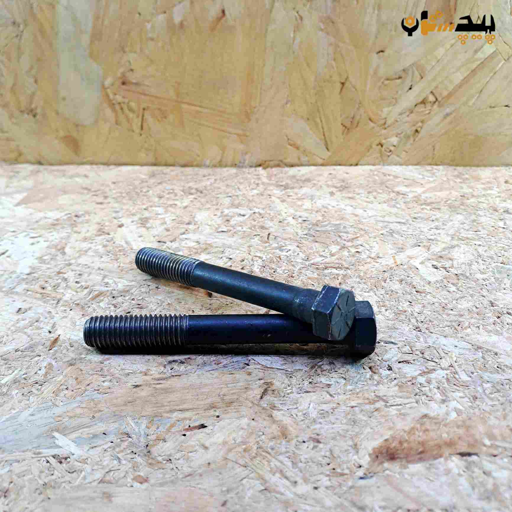 پیچ آچارخور نیم رزوه دنده درشت اینچی  سایز "9/16 طول "1/2-4 (معادل میلیمتر 110×14)