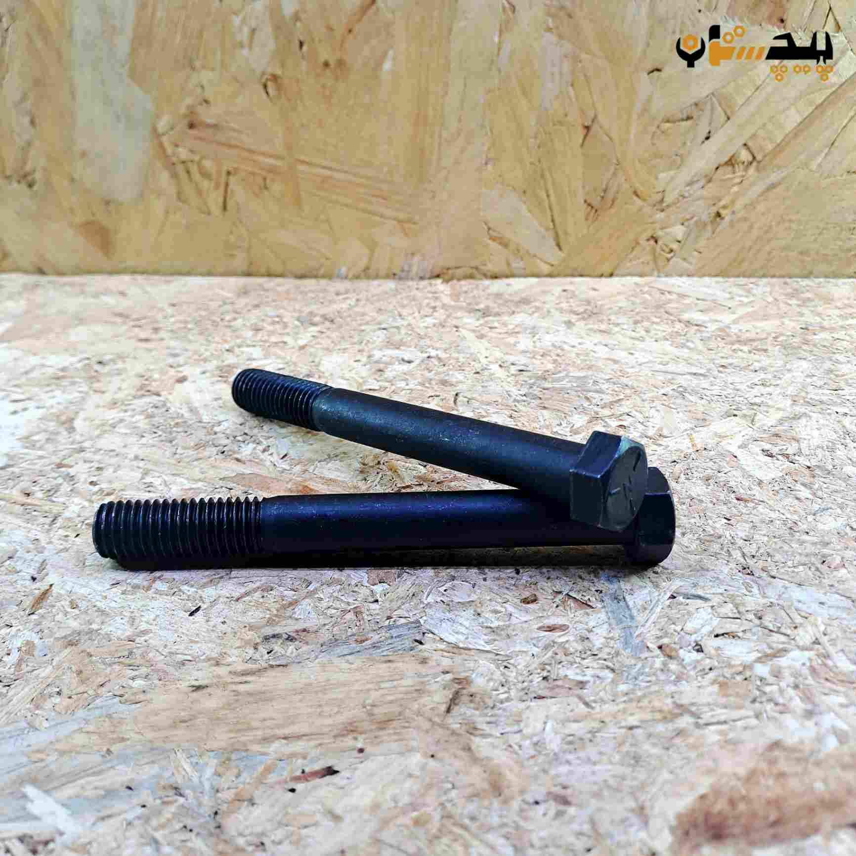 پیچ آچارخور نیم رزوه دنده درشت اینچی  سایز "9/16 طول "5 (معادل میلیمتر 125×14)