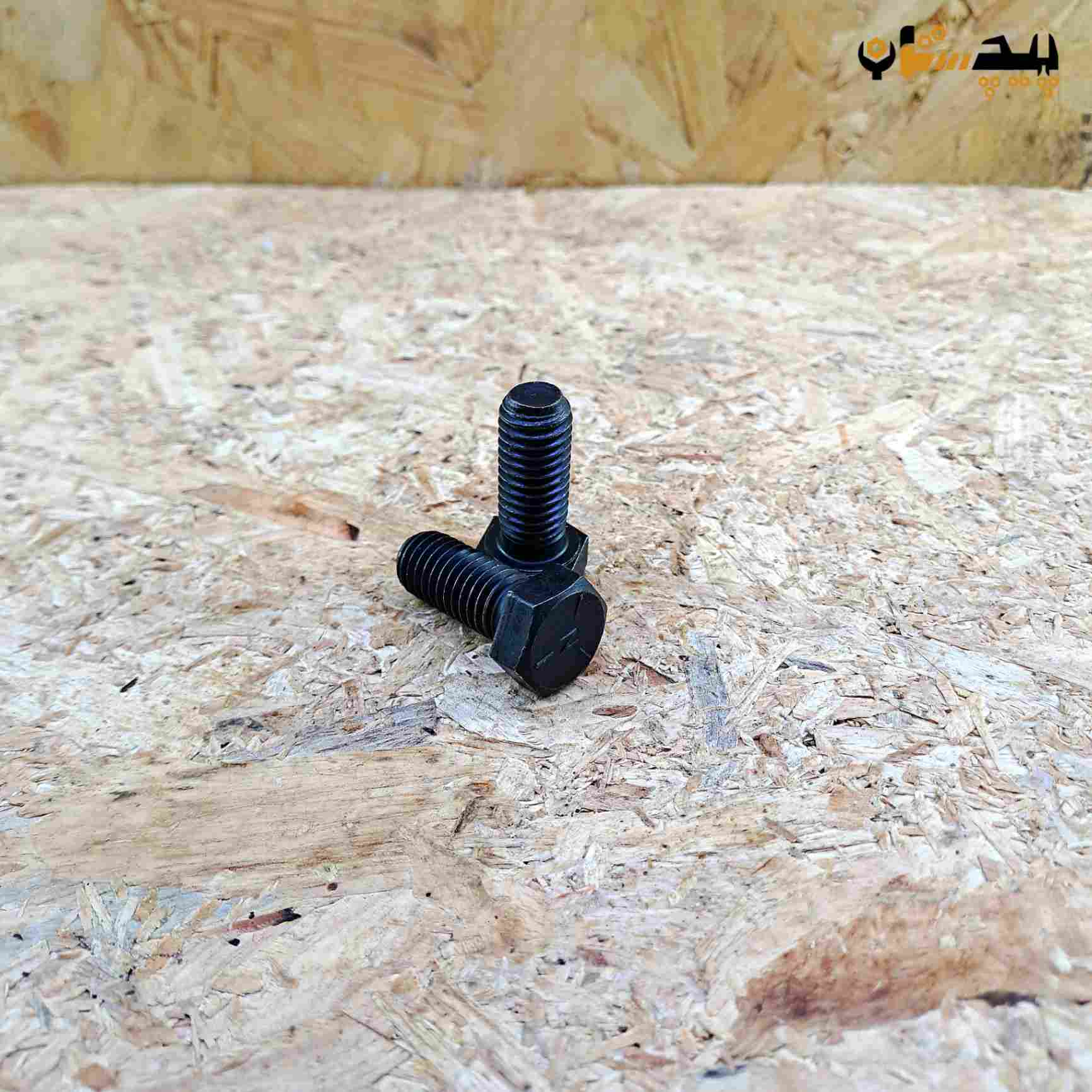 پیچ آچارخور تمام رزوه دنده درشت اینچی  سایز "1/2 طول "1/4-1 (معادل میلیمتر 32×12.5)