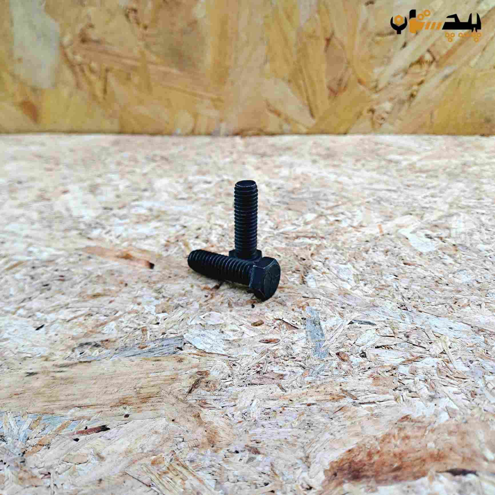 پیچ آچارخور تمام رزوه دنده درشت اینچی  سایز "3/8 طول "1/4-1 (معادل میلیمتر 32×9.5)