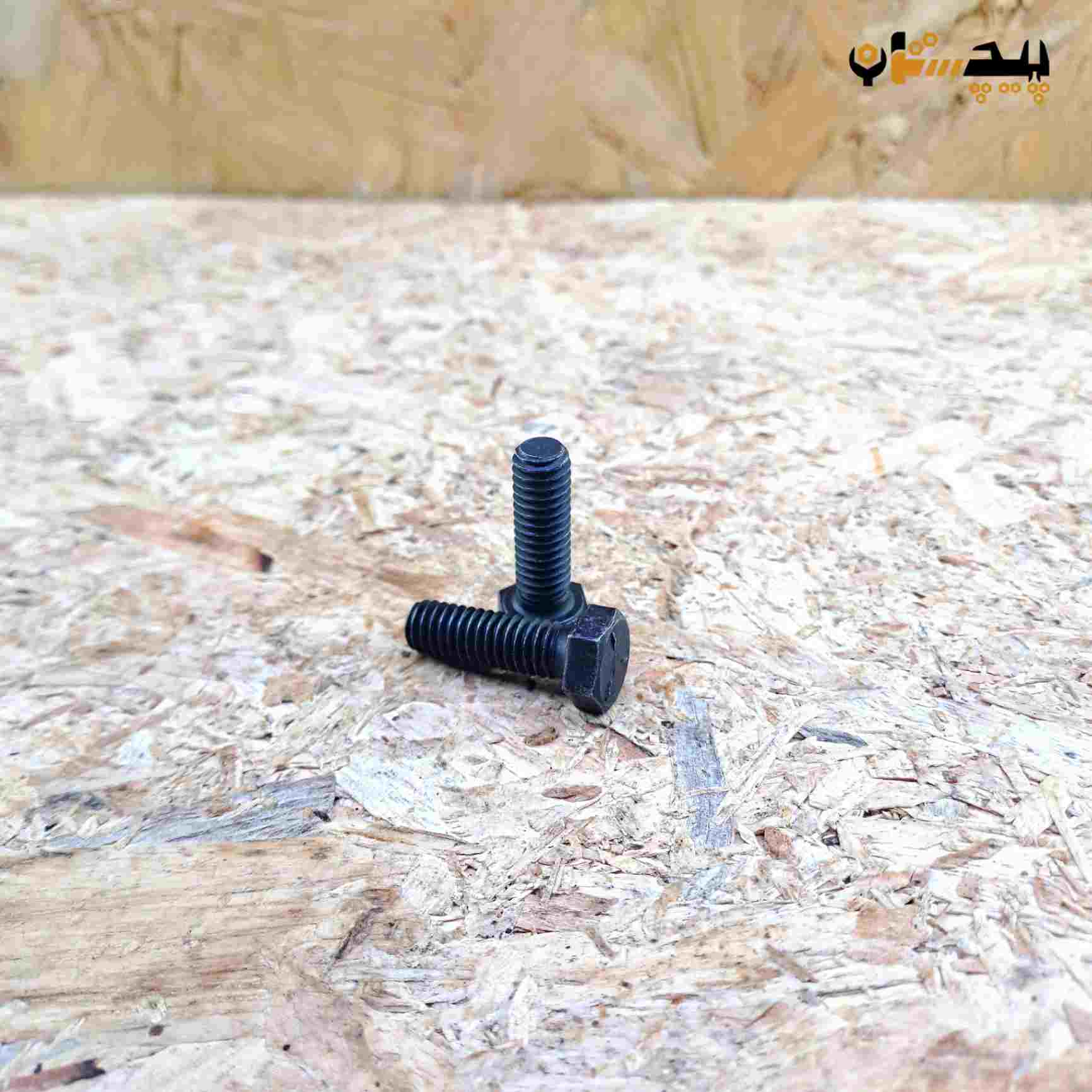 پیچ آچارخور تمام رزوه دنده درشت اینچی  سایز "5/16 طول "1 (معادل میلیمتر 25×8)