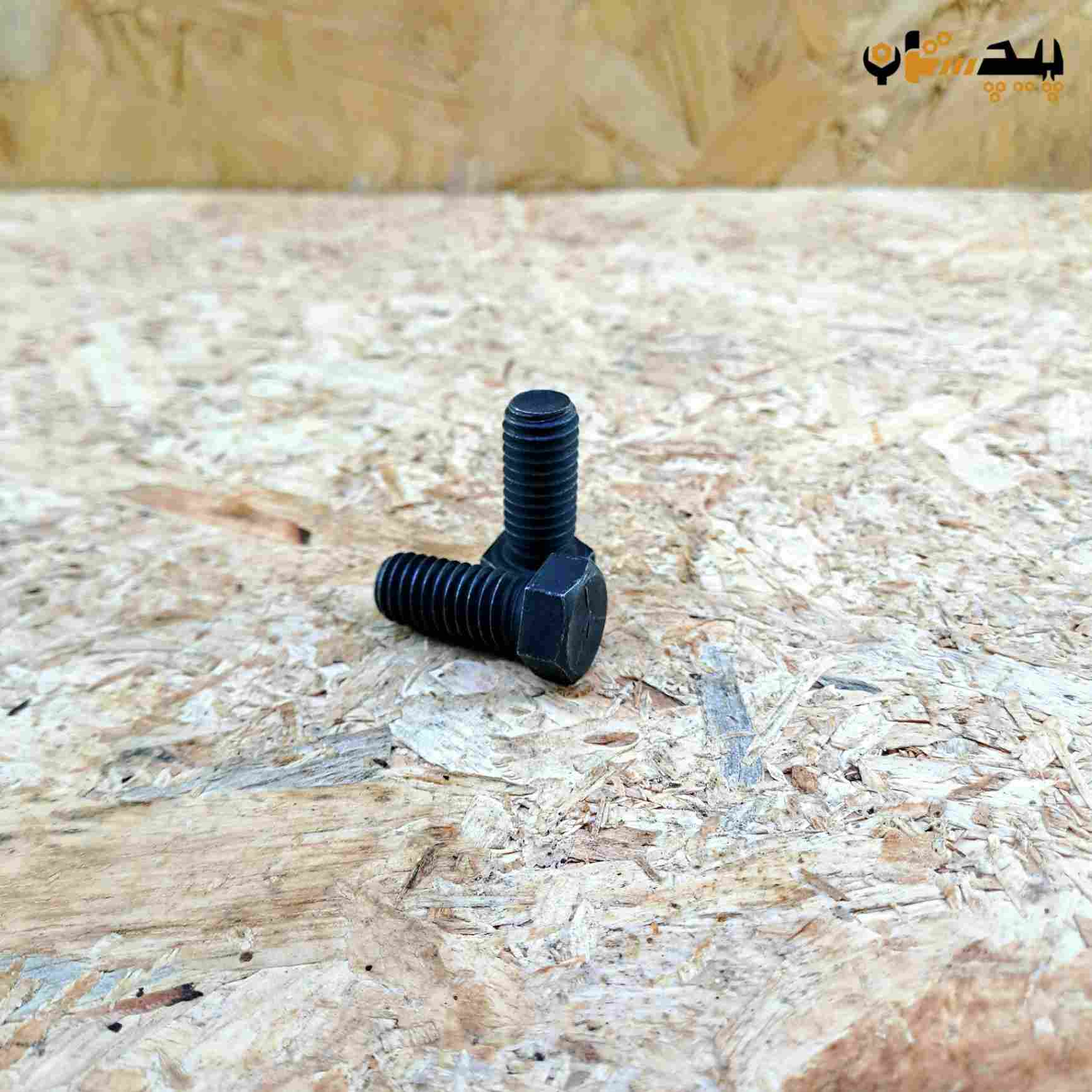 پیچ آچارخور تمام رزوه دنده درشت اینچی  سایز "7/16 طول "1 (معادل میلیمتر 25×11)