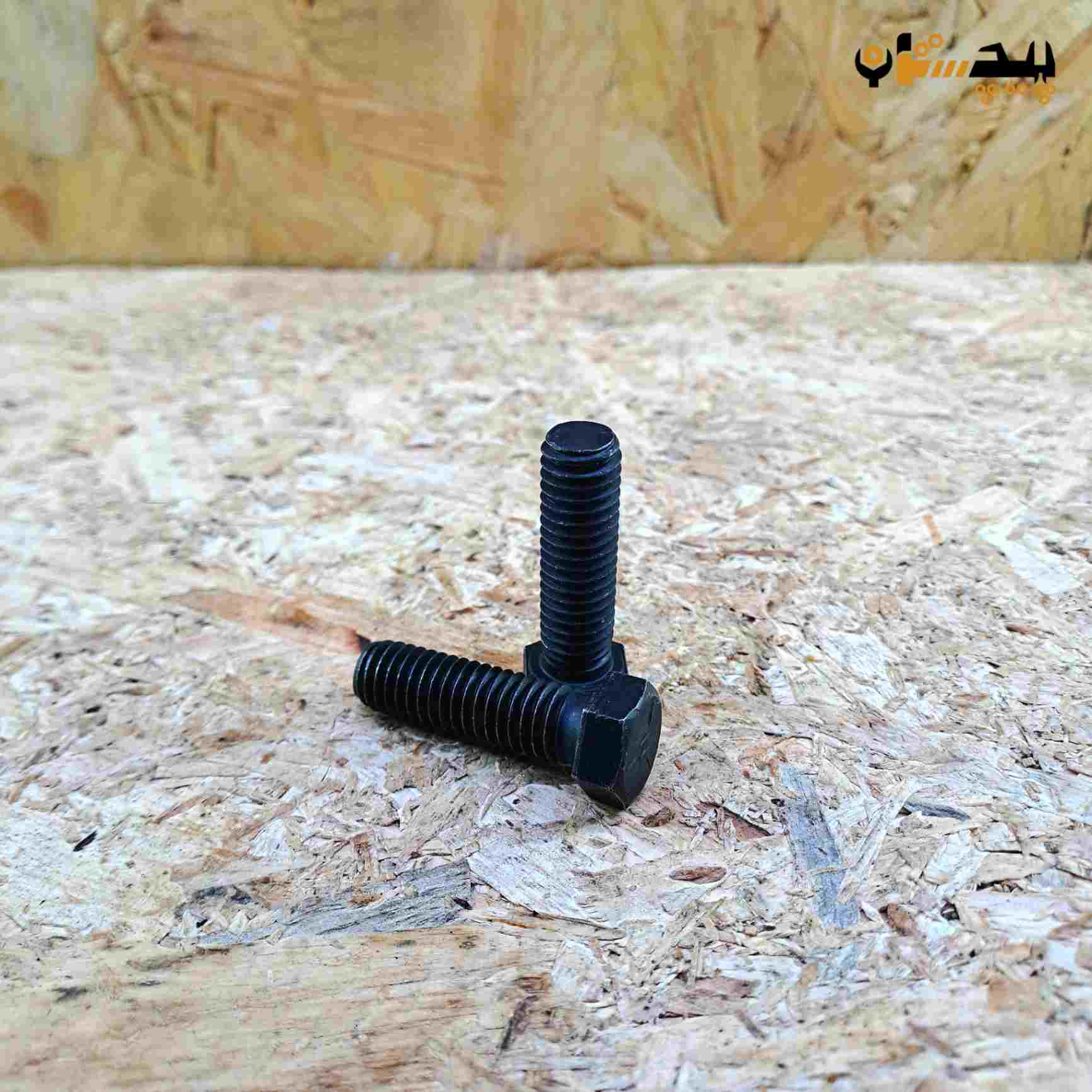 پیچ آچارخور تمام رزوه دنده درشت اینچی  سایز "7/16 طول "1/2-1 (معادل میلیمتر 38×11)