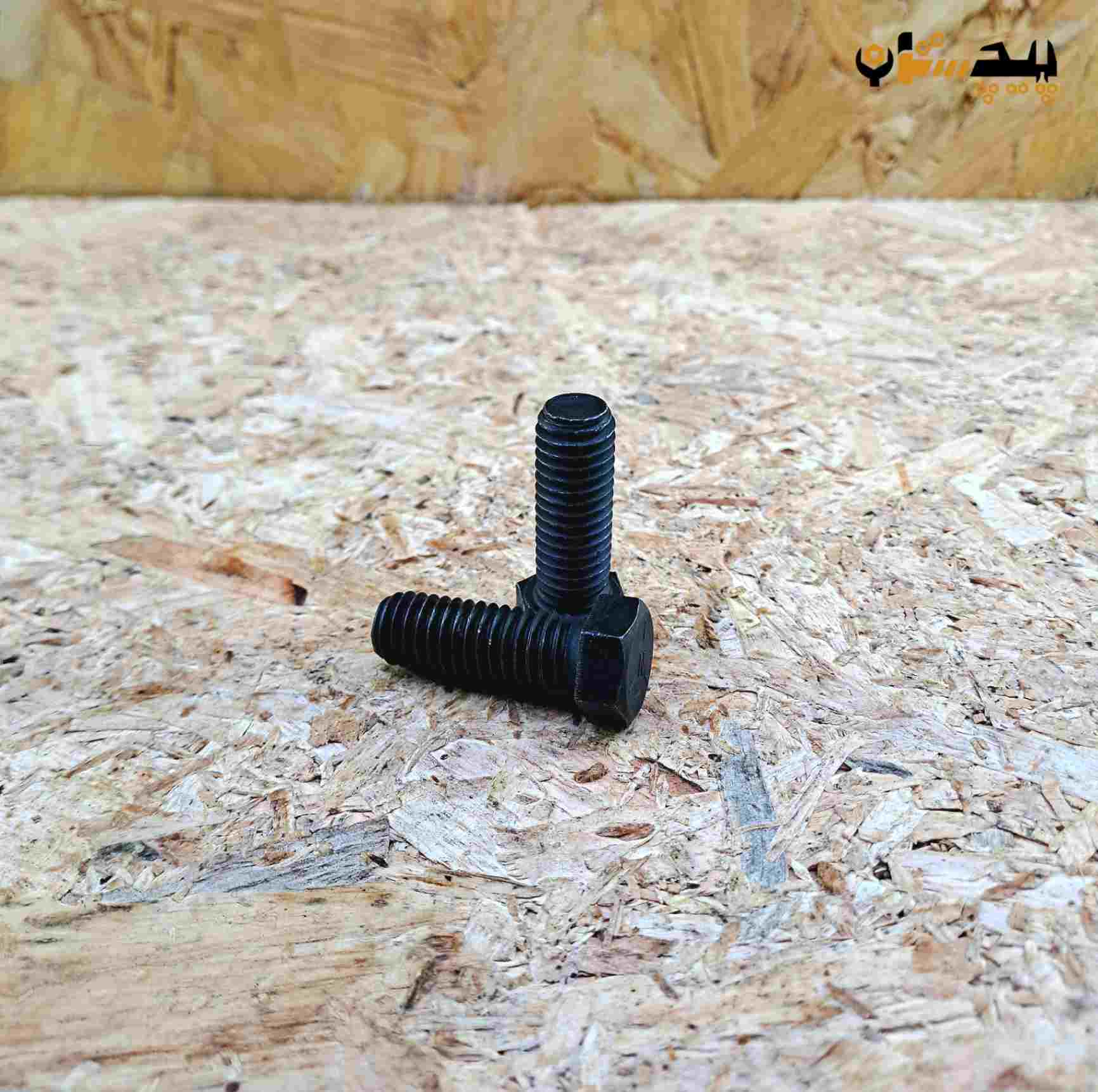 پیچ آچارخور تمام رزوه دنده درشت اینچی  سایز "7/16 طول "1/4-1 (معادل میلیمتر 32×11)