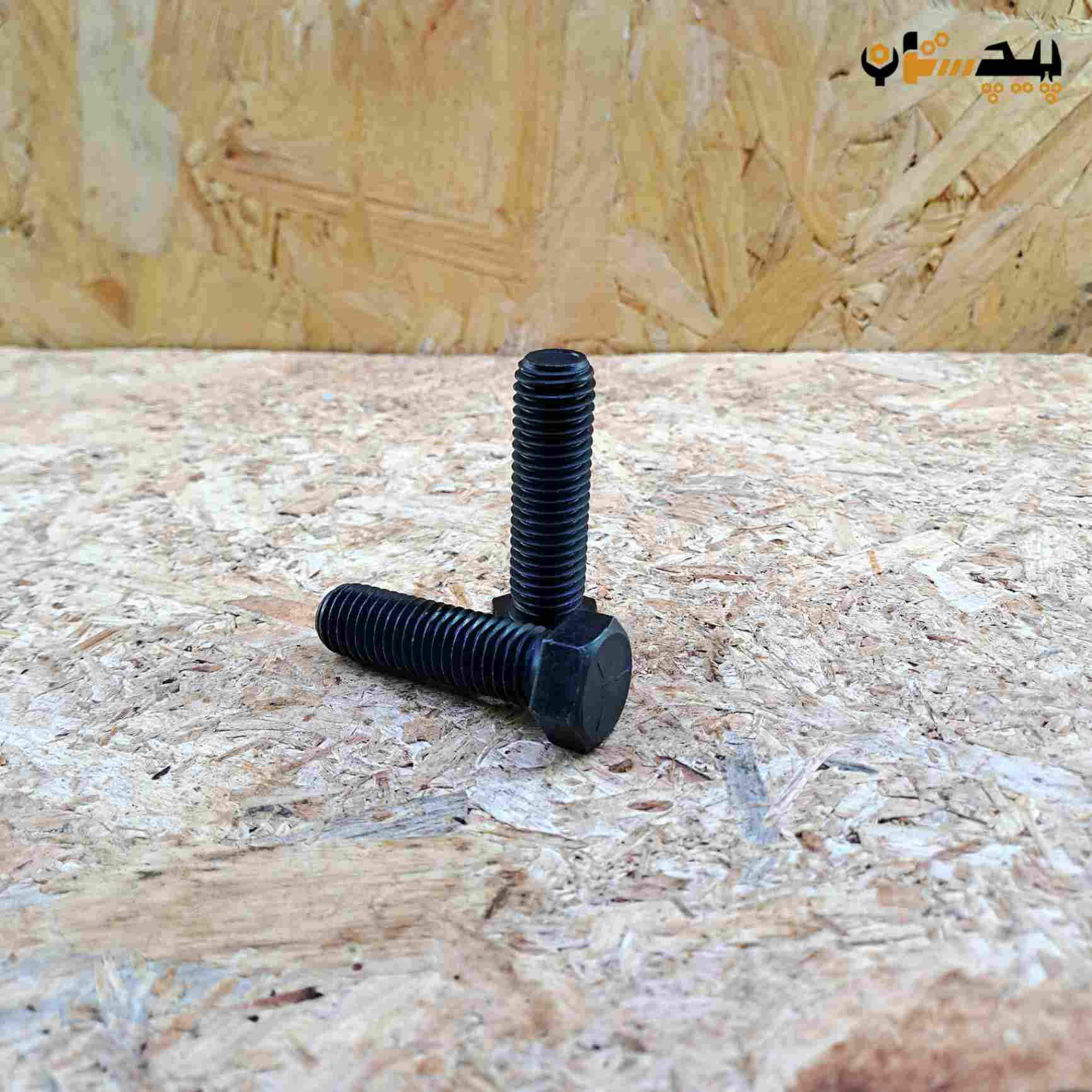 پیچ آچارخور تمام رزوه دنده درشت اینچی  سایز "9/16 طول "2 (معادل میلیمتر 50×14)