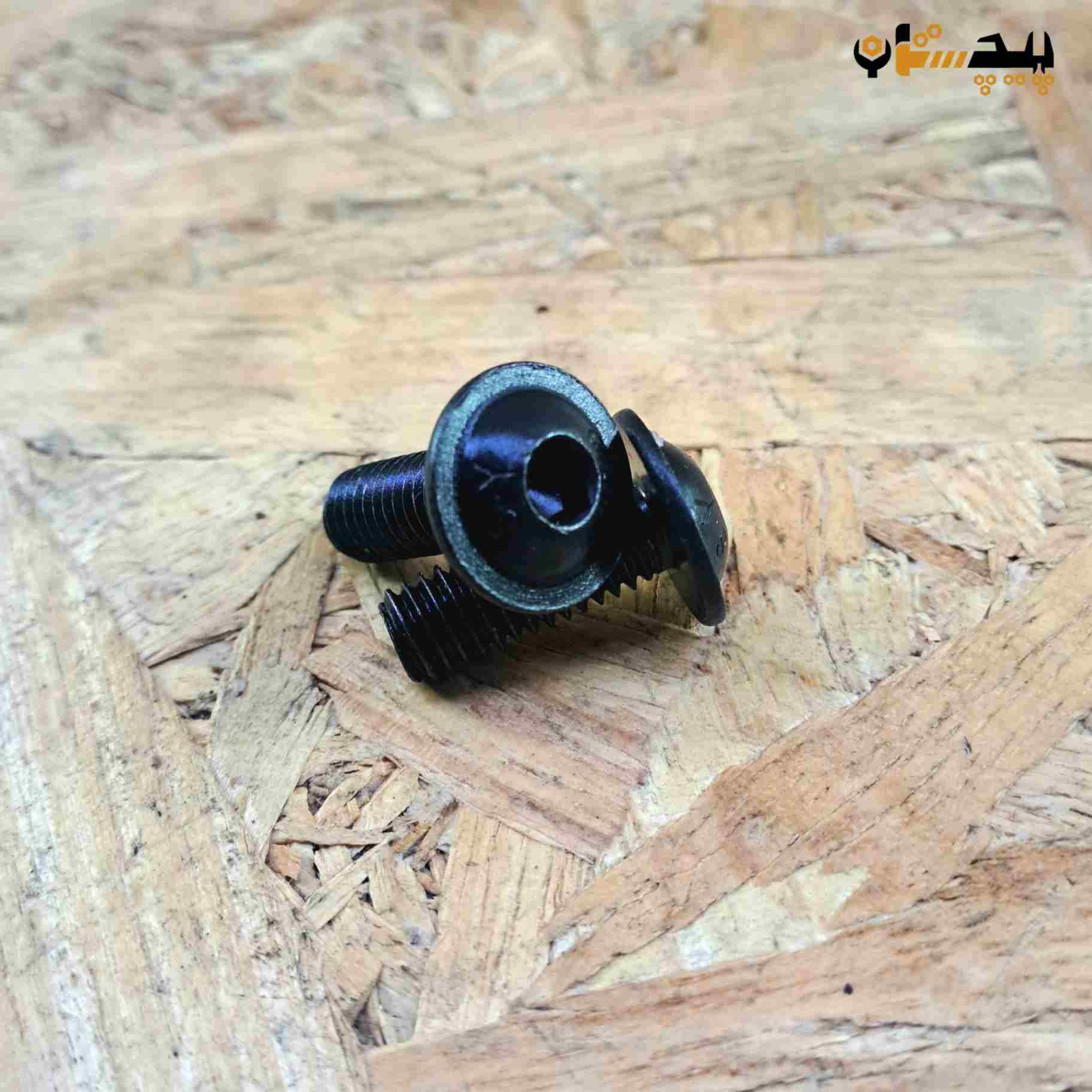 10373810615 پیچ آلن قارچی واشردار خشکه سایز 6 طول 15 - تصویر 1