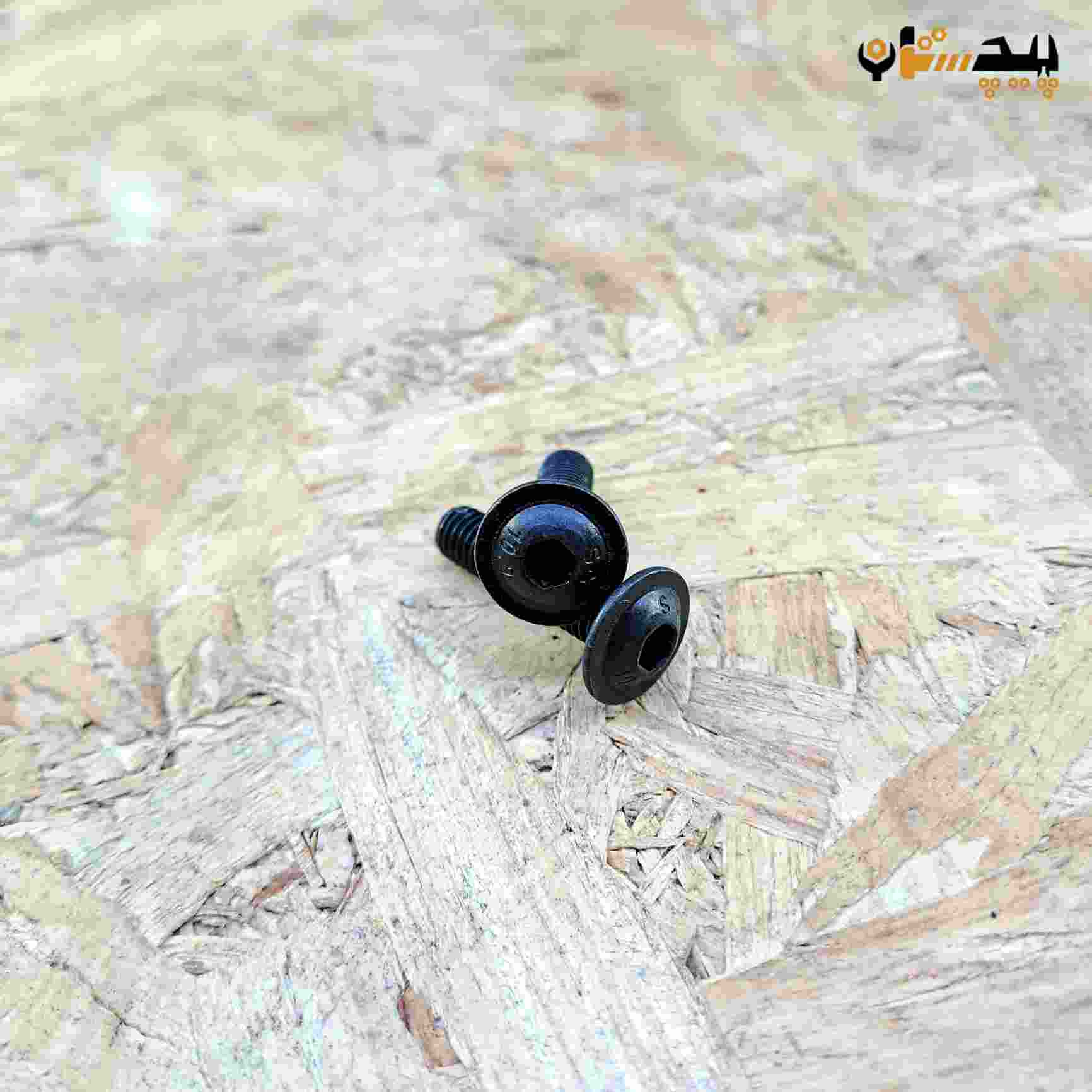 10373810625 پیچ آلن قارچی واشردار خشکه سایز 6 طول 25 - تصویر 1
